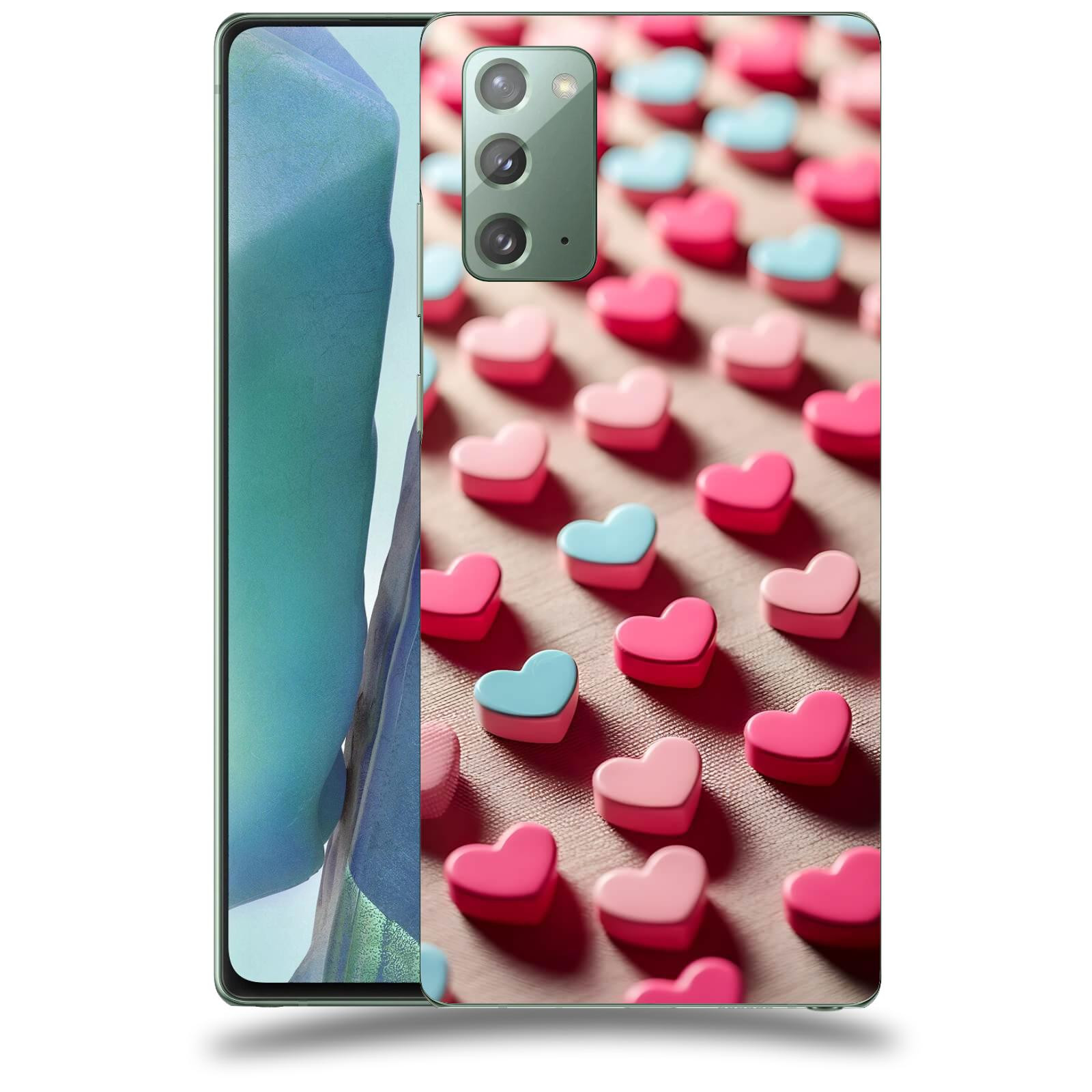 ACOVER Kryt na mobil Samsung Galaxy Note 20 - Láska a Nekonečnost