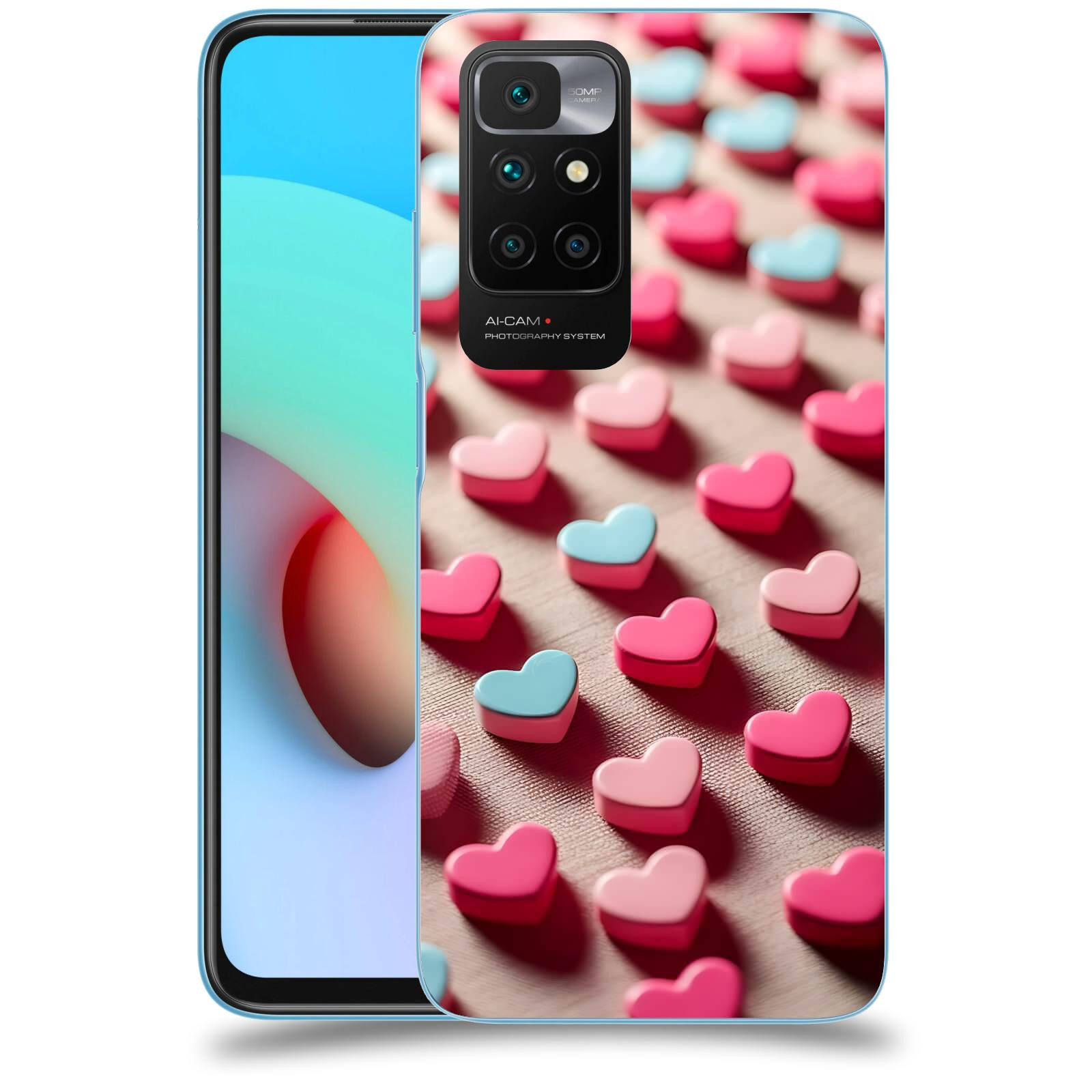 ACOVER Kryt na mobil Xiaomi Redmi 10 (2022) - Láska a Nekonečnost