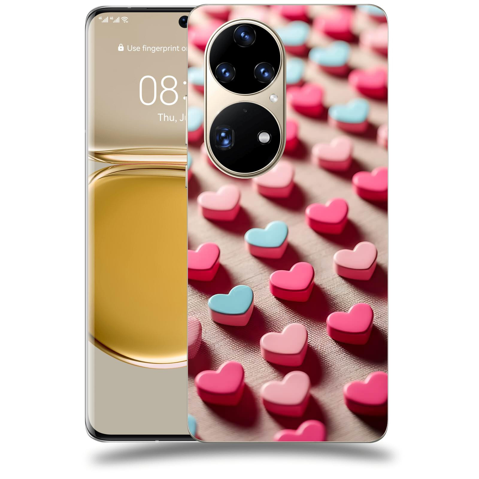 ACOVER Kryt na mobil Huawei P50 - Láska a Nekonečnost