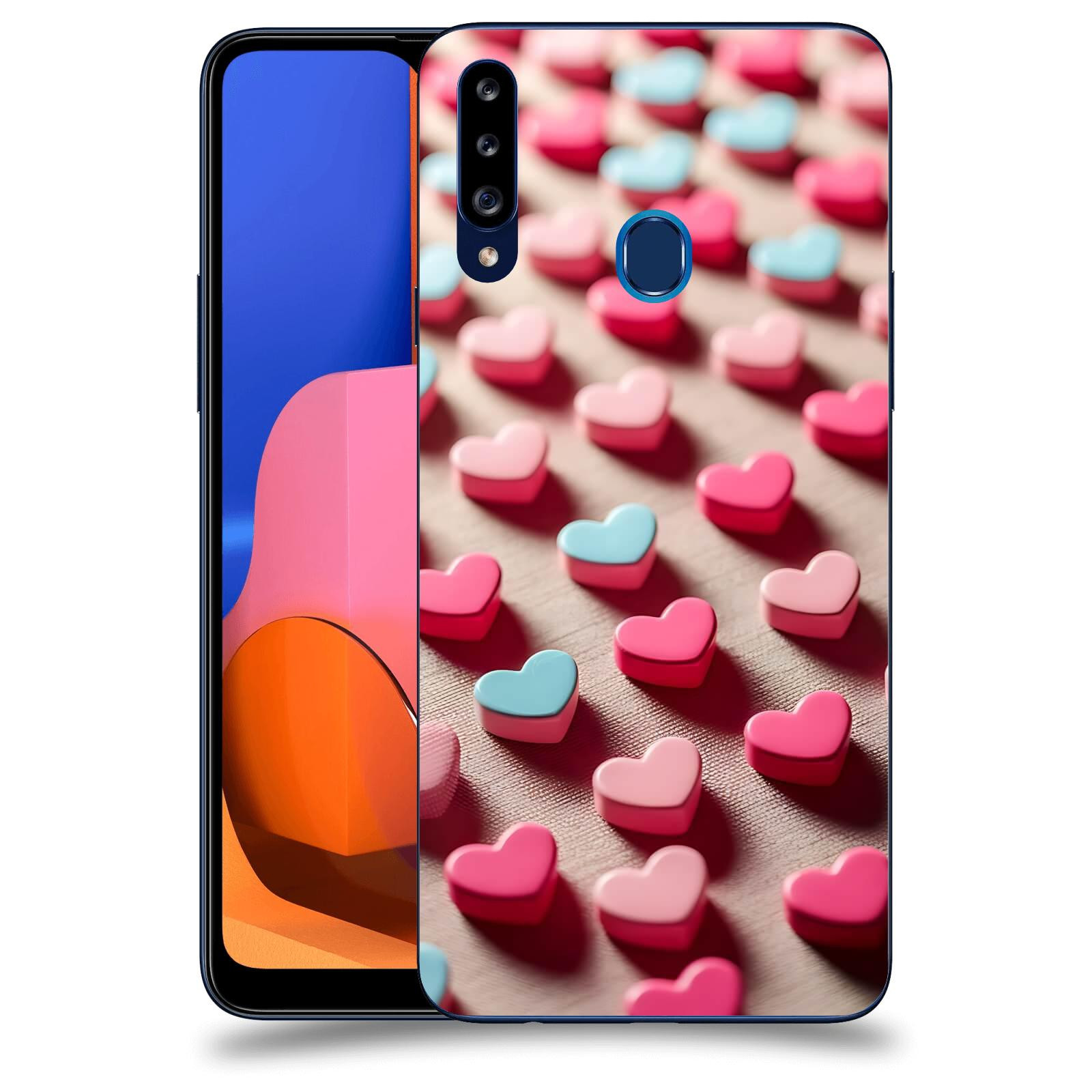 ACOVER Kryt na mobil Samsung Galaxy A20s - Láska a Nekonečnost