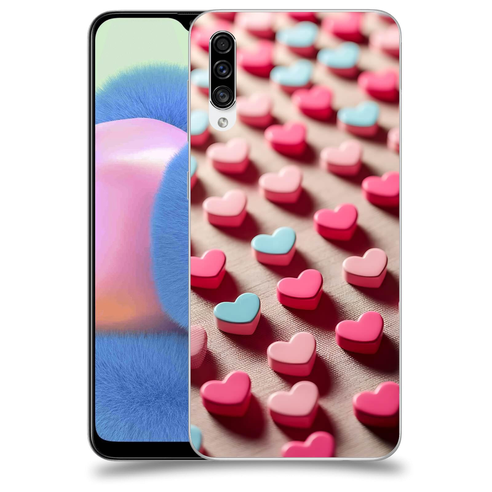 ACOVER Kryt na mobil Samsung Galaxy A30s A307F - Láska a Nekonečnost