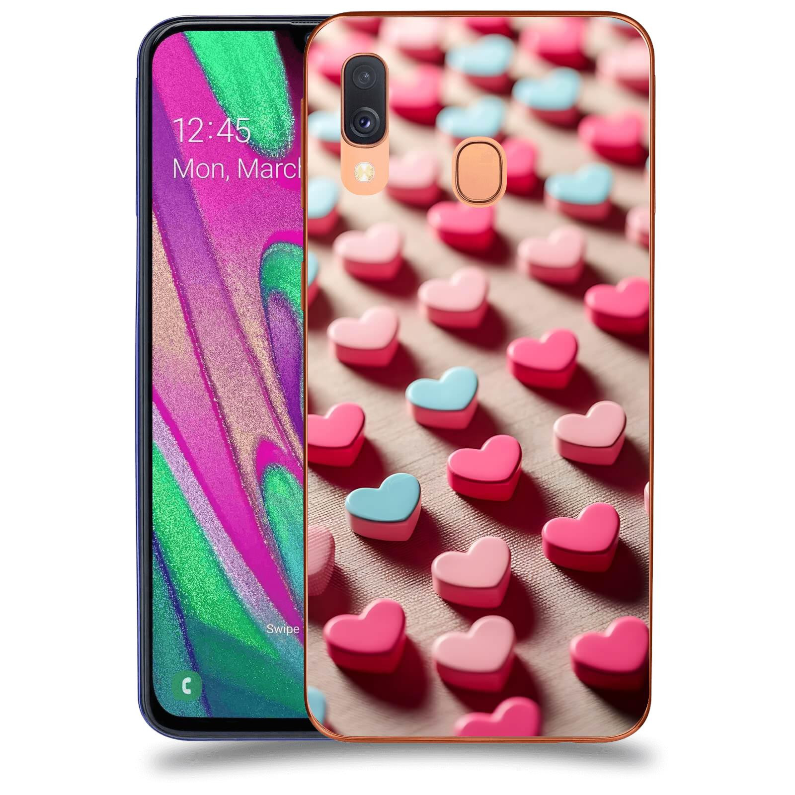 ACOVER Kryt na mobil Samsung Galaxy A40 A405F - Láska a Nekonečnost