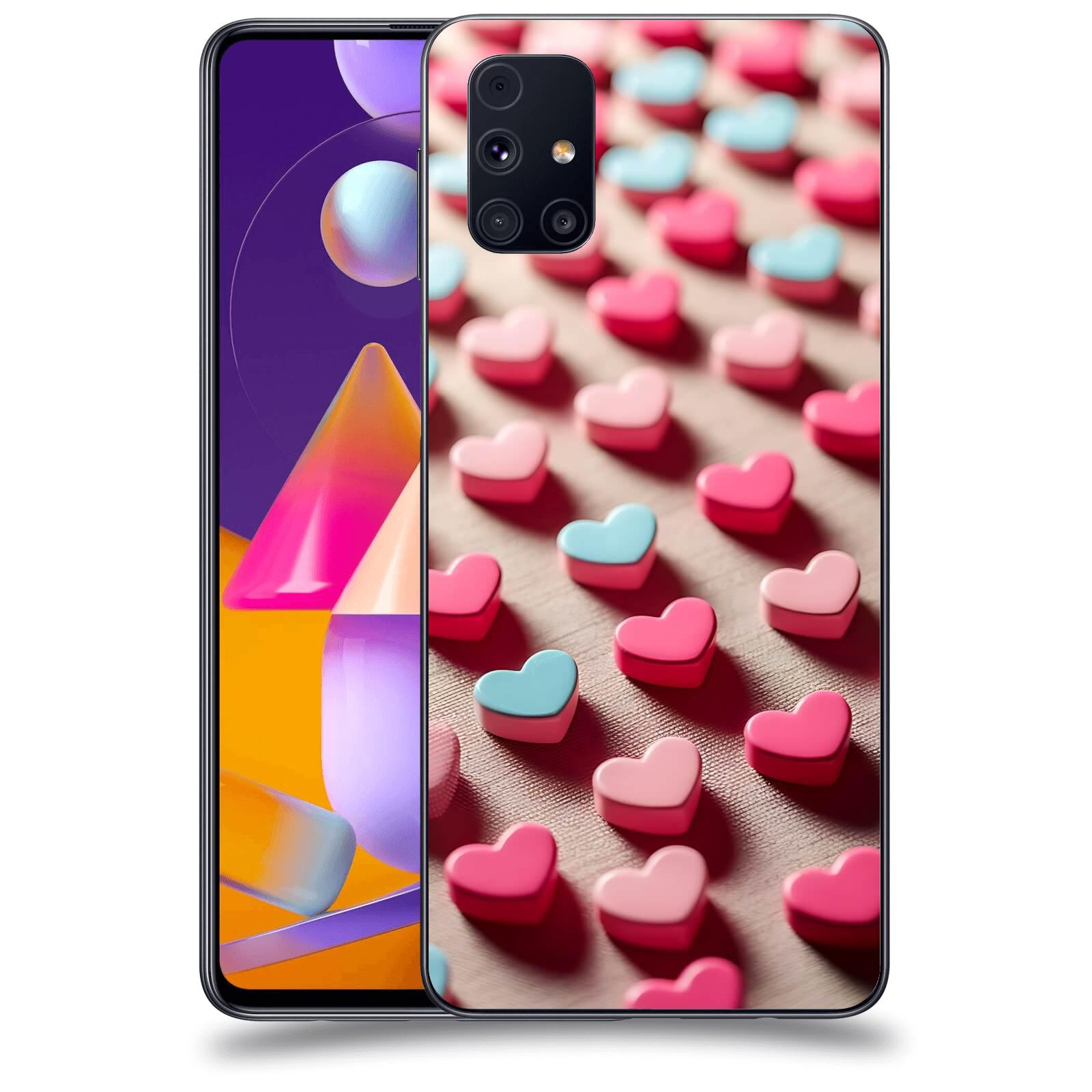 ACOVER Kryt na mobil Samsung Galaxy M31s - Láska a Nekonečnost