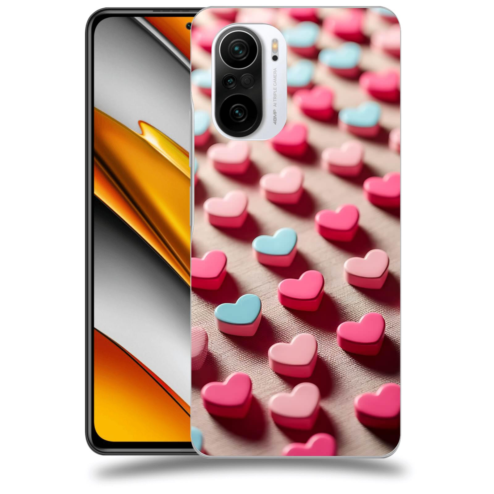 ACOVER Kryt na mobil Xiaomi Poco F3 - Láska a Nekonečnost