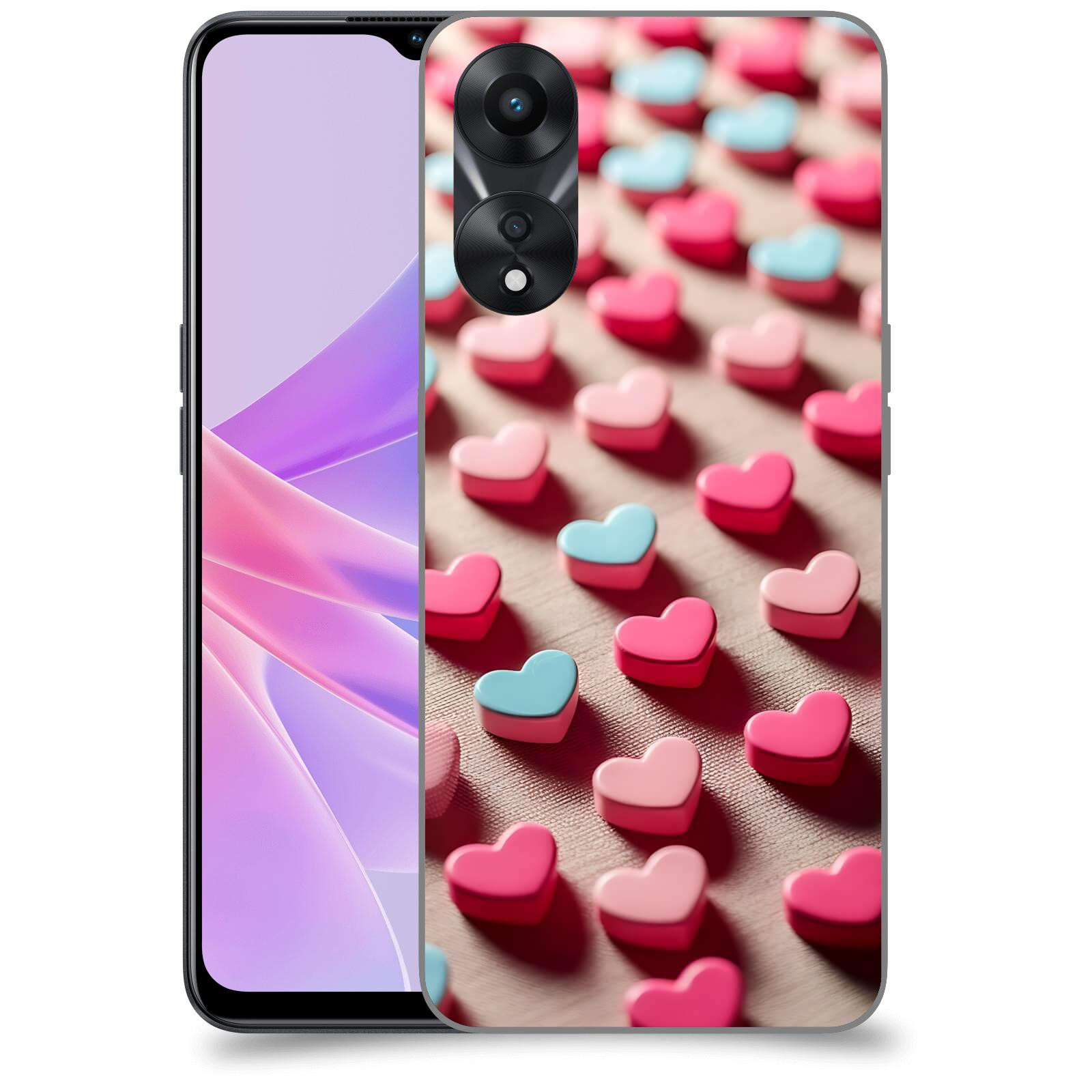 ACOVER Kryt na mobil OPPO A78 5G - Láska a Nekonečnost