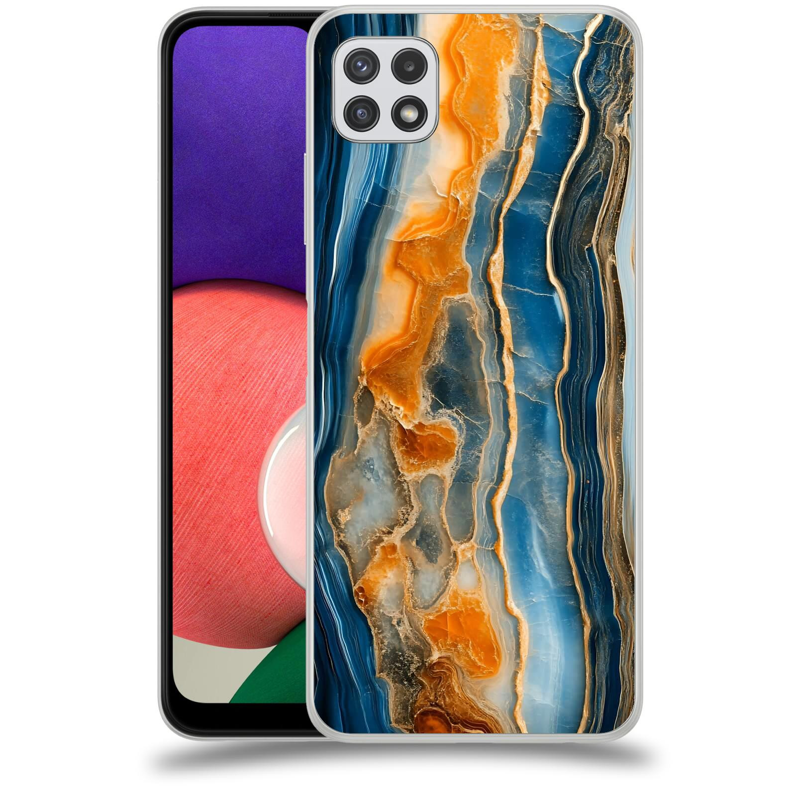 ACOVER Kryt na mobil Samsung Galaxy A22 A225F - Minerál a Energie