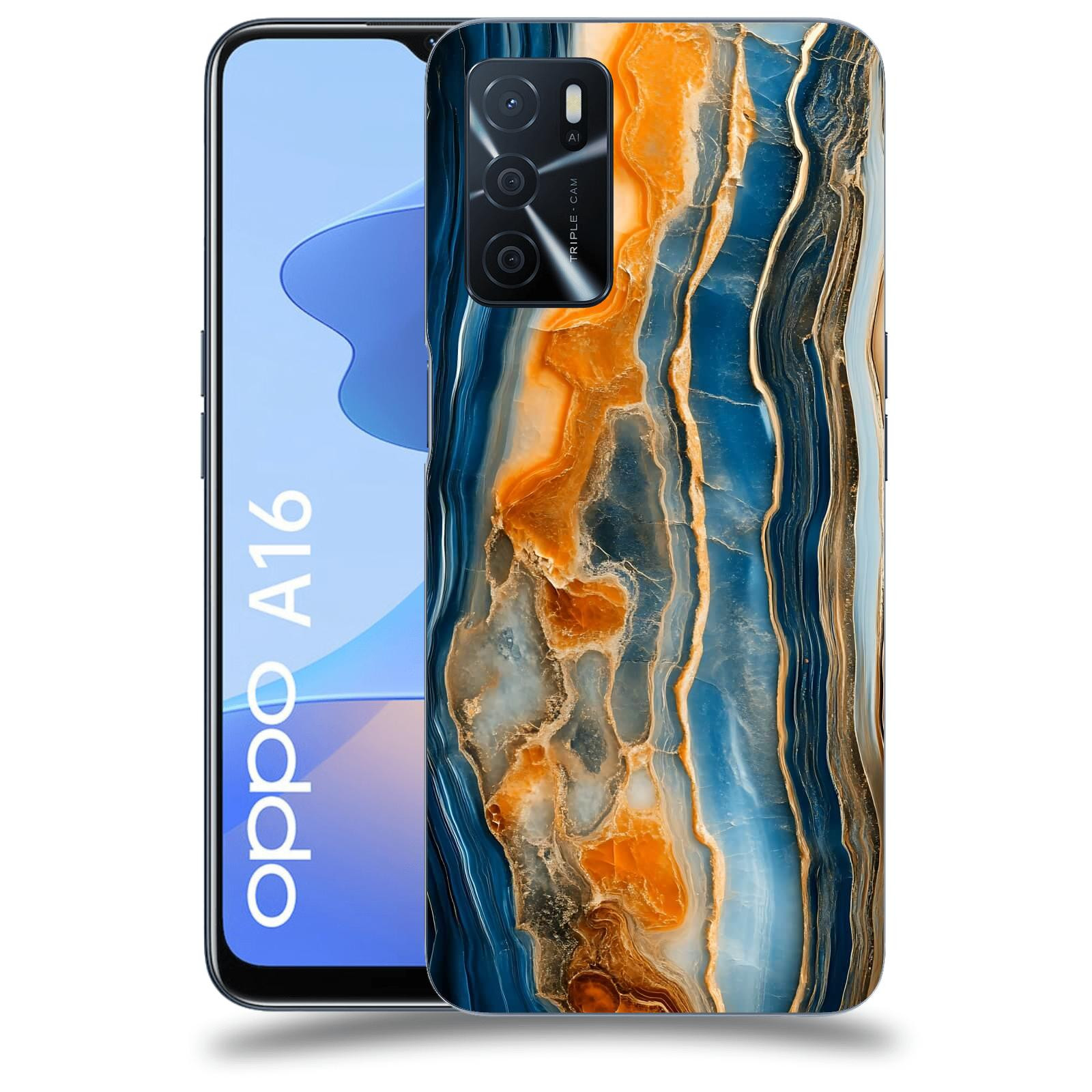 ACOVER Kryt na mobil OPPO A16 - Minerál a Energie
