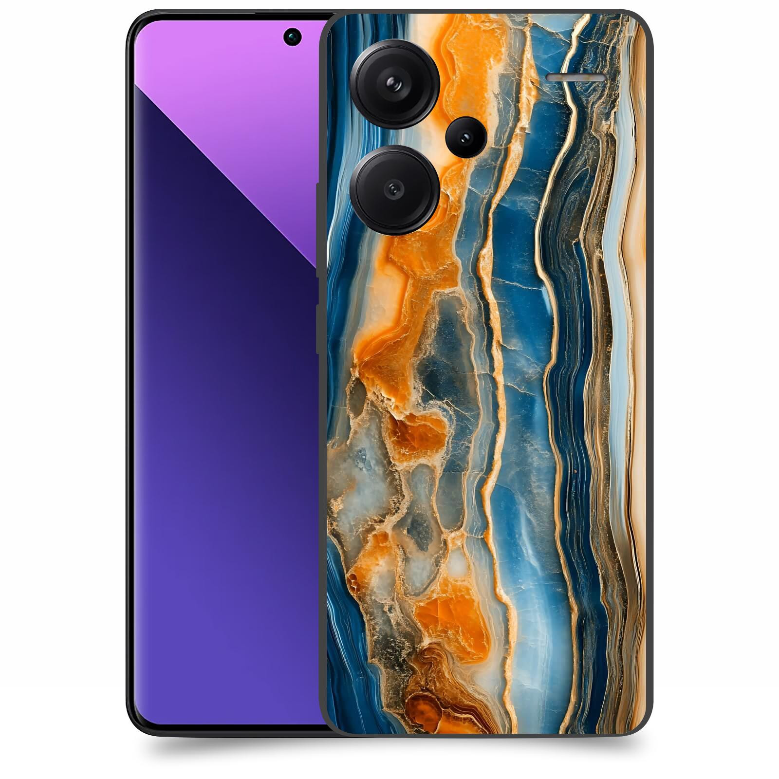 ACOVER Kryt na mobil Xiaomi Redmi Note 13 Pro+ 5G - Minerál a Energie