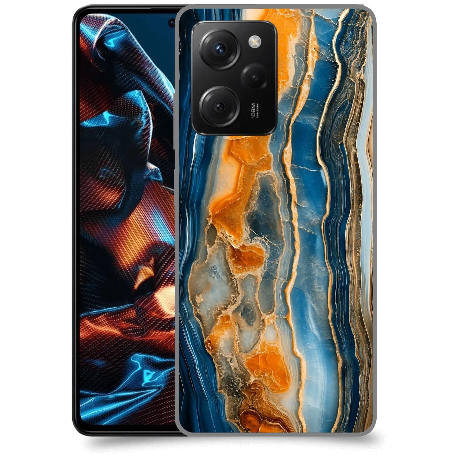 ACOVER Kryt na mobil Xiaomi Poco X5 Pro - Minerál a Energie
