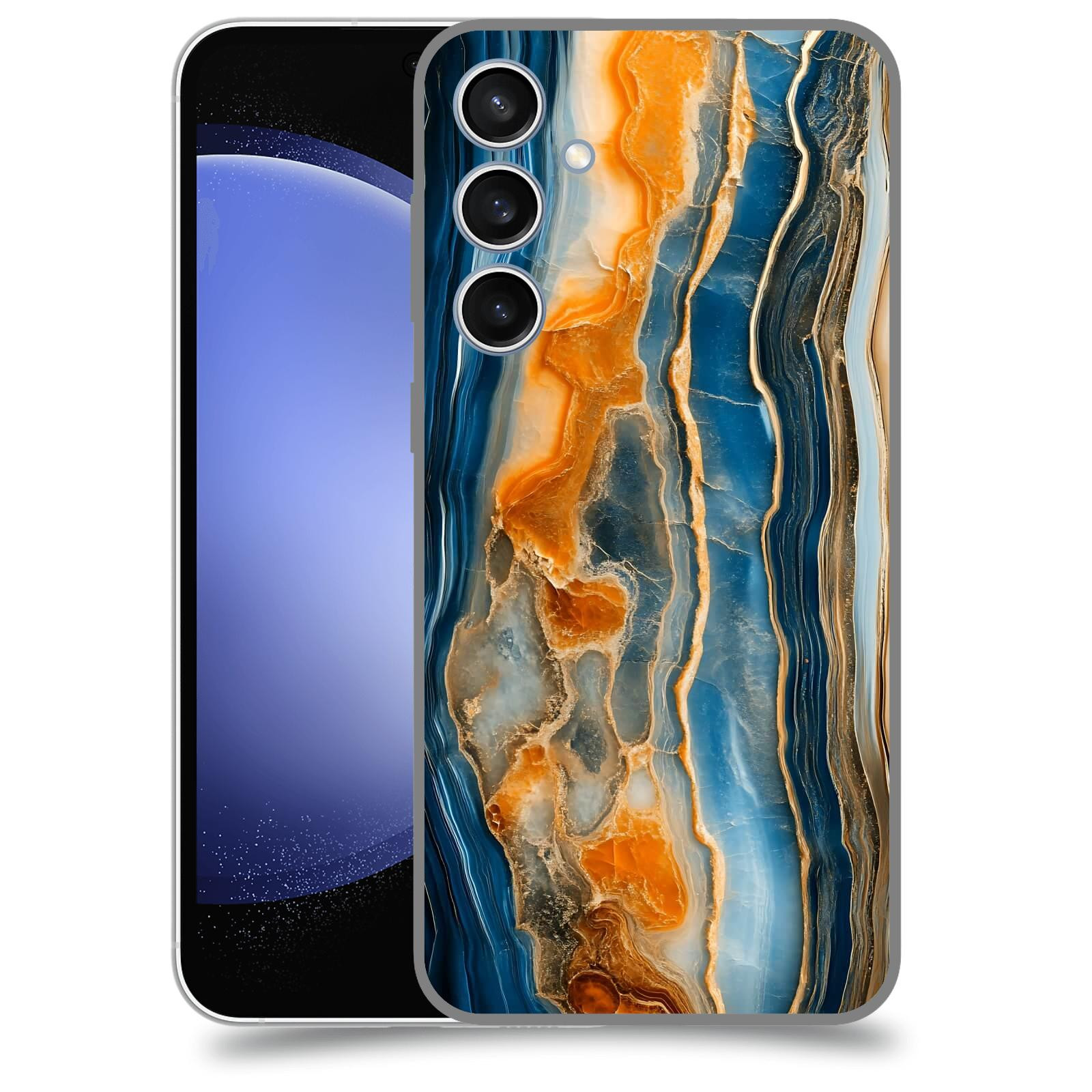ACOVER Kryt na mobil Samsung Galaxy S23 FE - Minerál a Energie