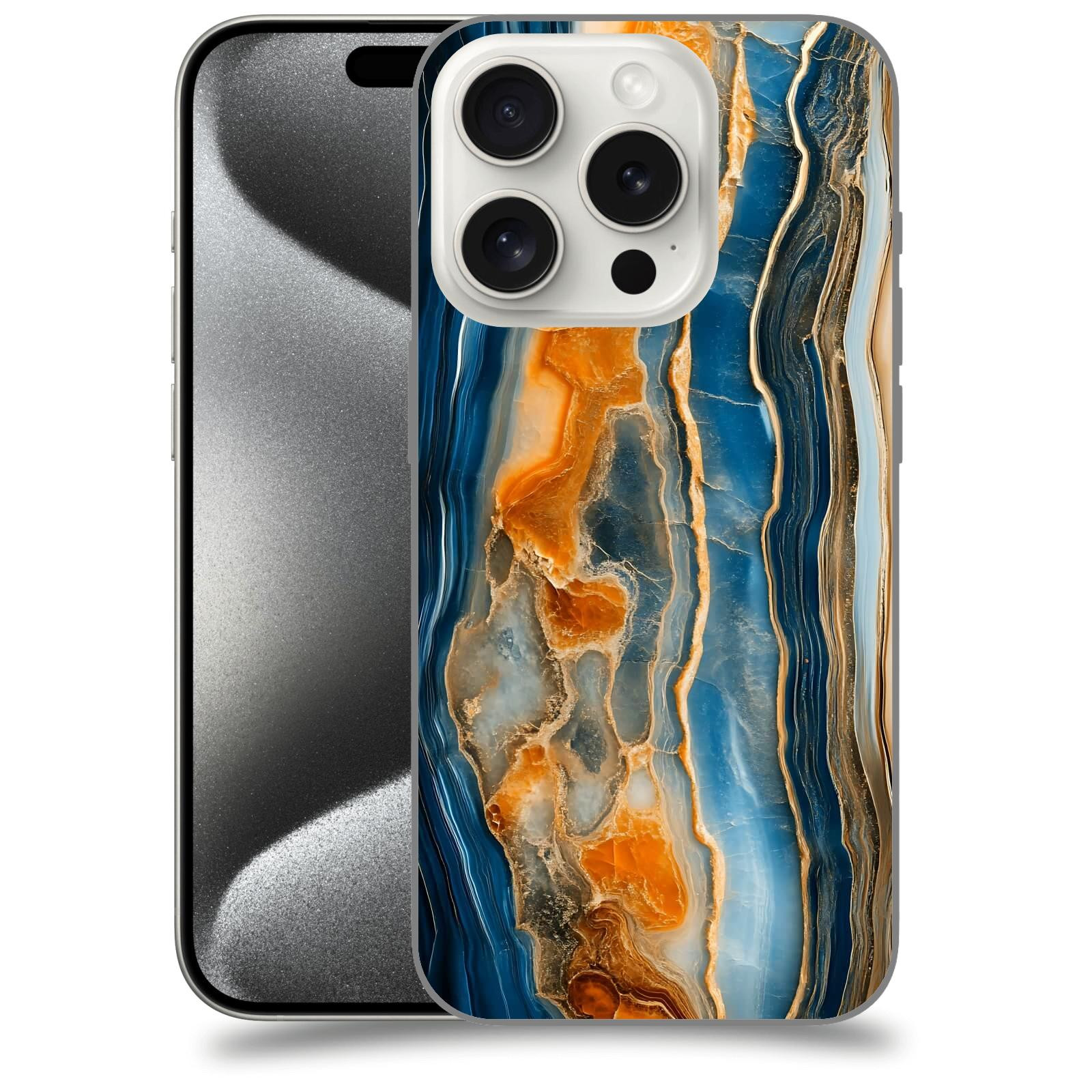 ACOVER Kryt na mobil Apple iPhone 15 pro - Minerál a Energie