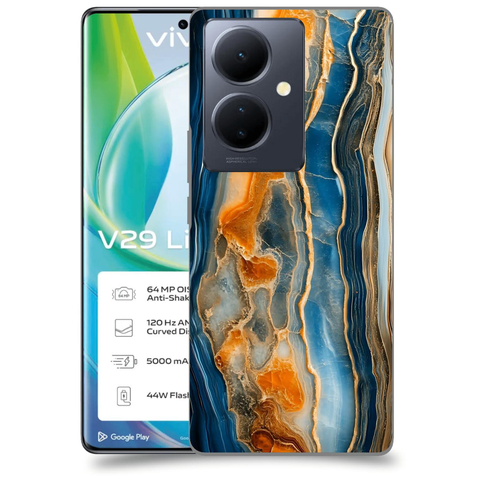 ACOVER Kryt na mobil VIVO V29 Lite 5G - Minerál a Energie