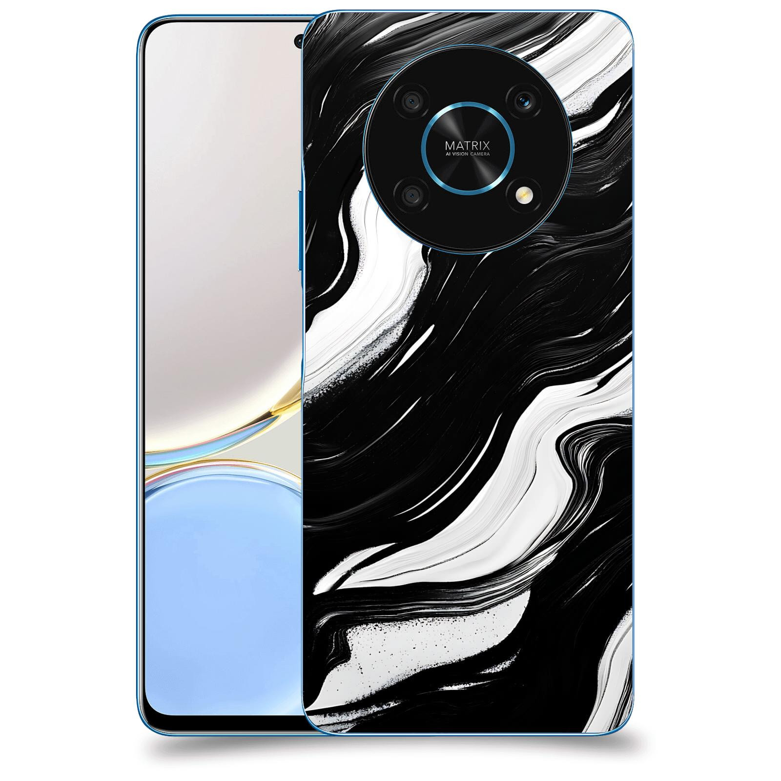 ACOVER Kryt na mobil Honor Magic 4 Lite 5G - Monochromie a Proudění