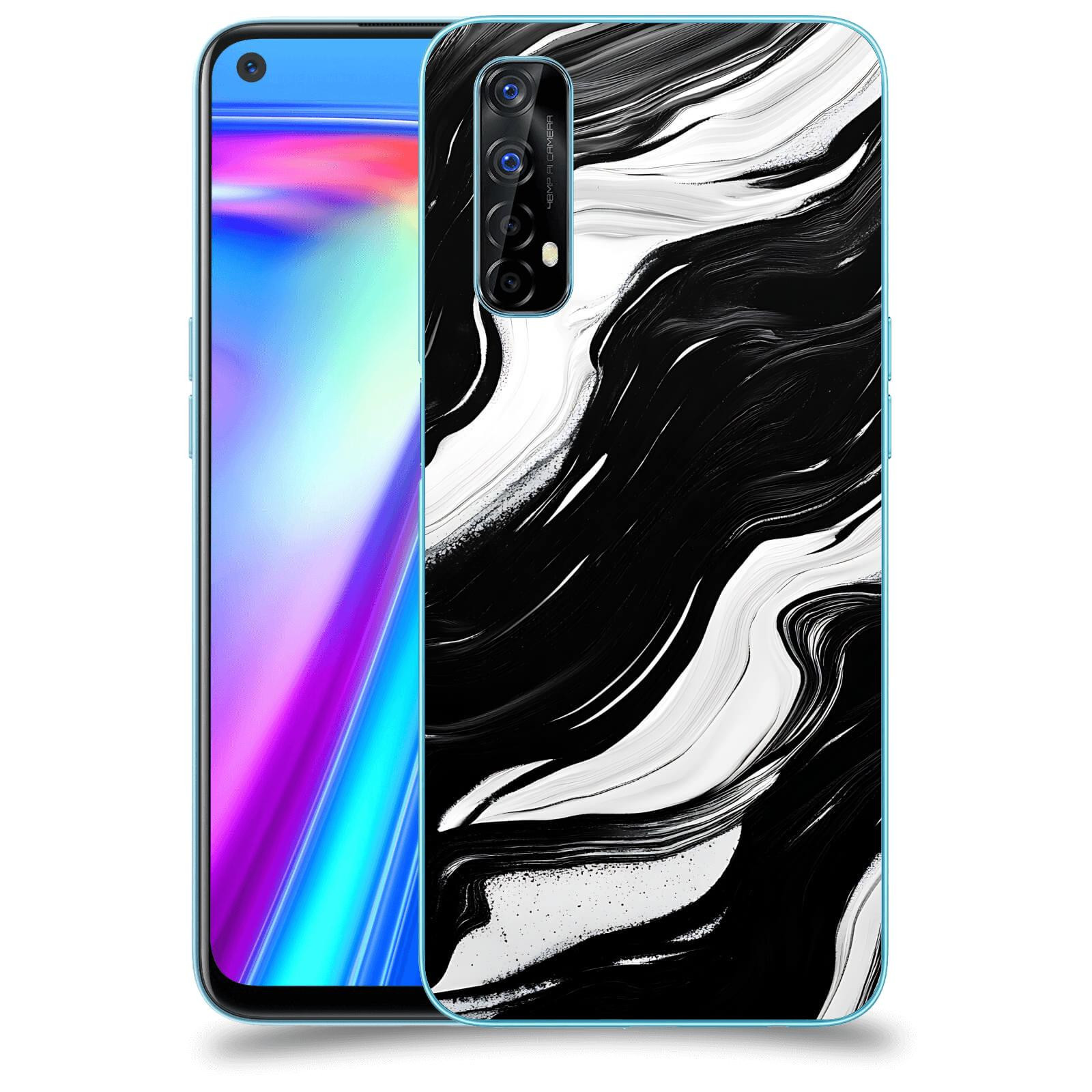 ACOVER Kryt na mobil Realme 7 - Monochromie a Proudění