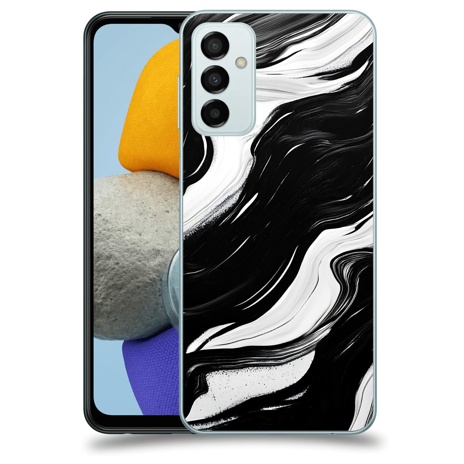 ACOVER Kryt na mobil Samsung Galaxy M23 5G - Monochromie a Proudění