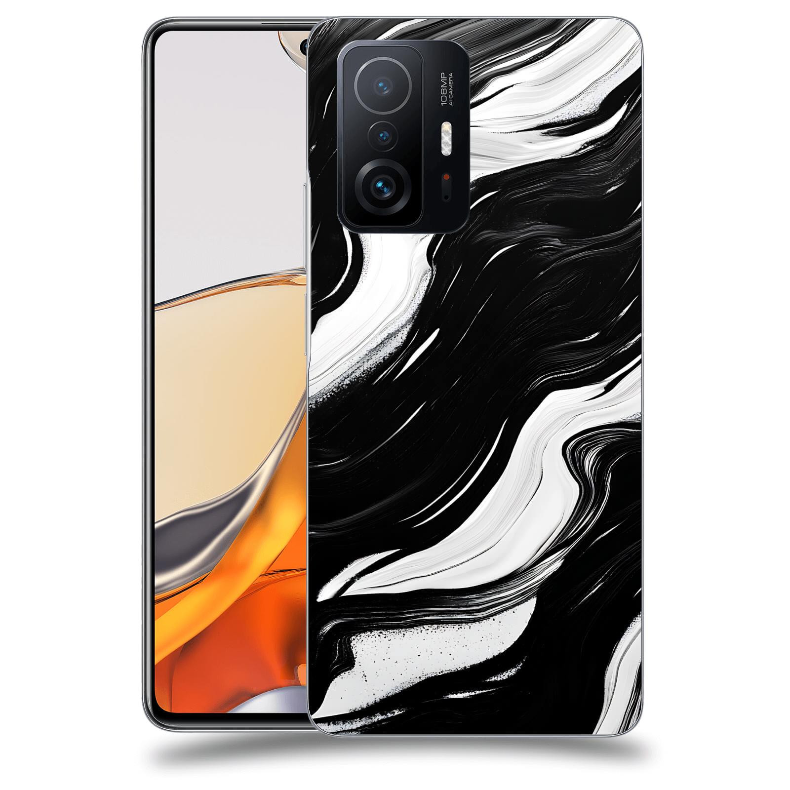 ACOVER Kryt na mobil Xiaomi 11T Pro - Monochromie a Proudění