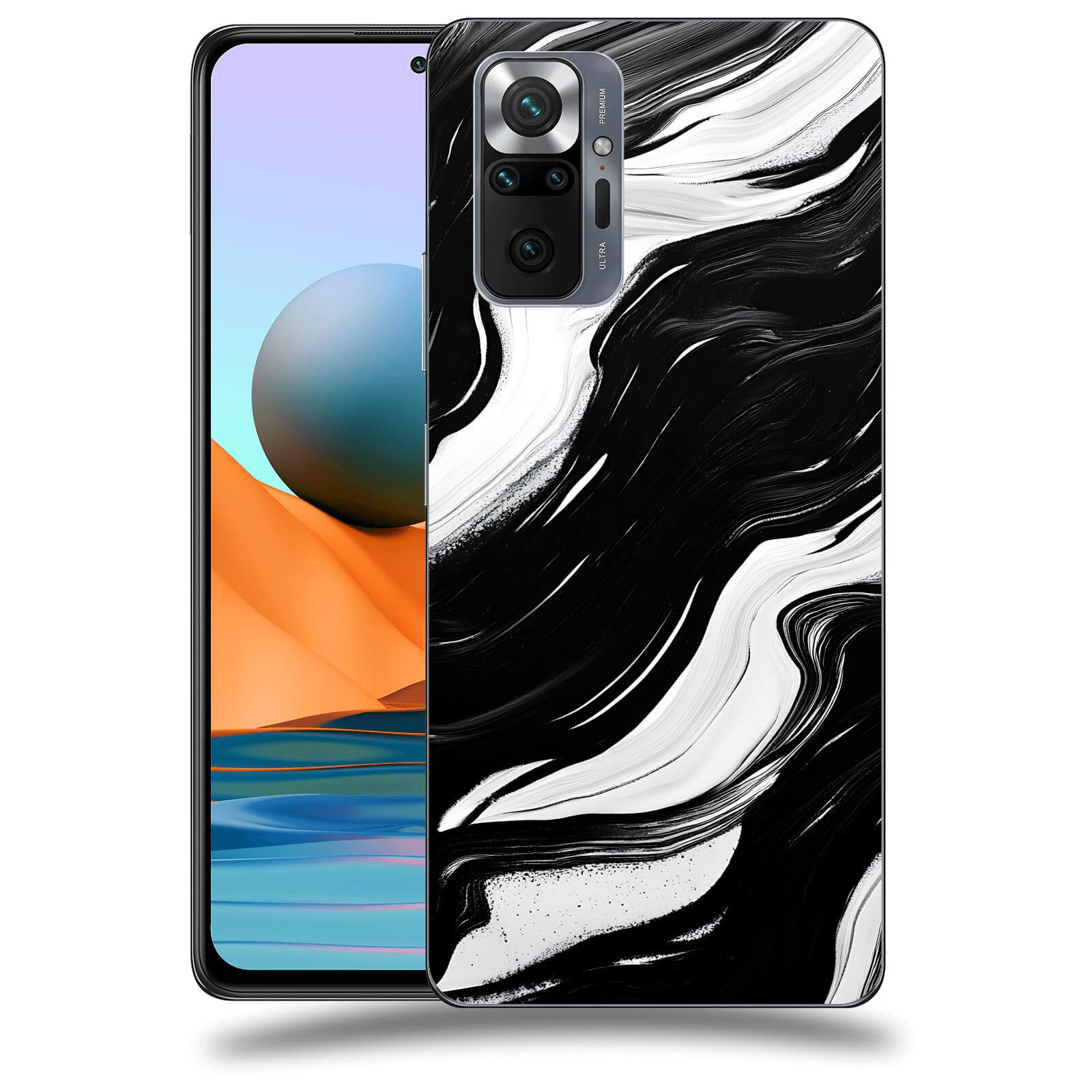 ACOVER Kryt na mobil Xiaomi Mi Note 10 (Pro) - Monochromie a Proudění