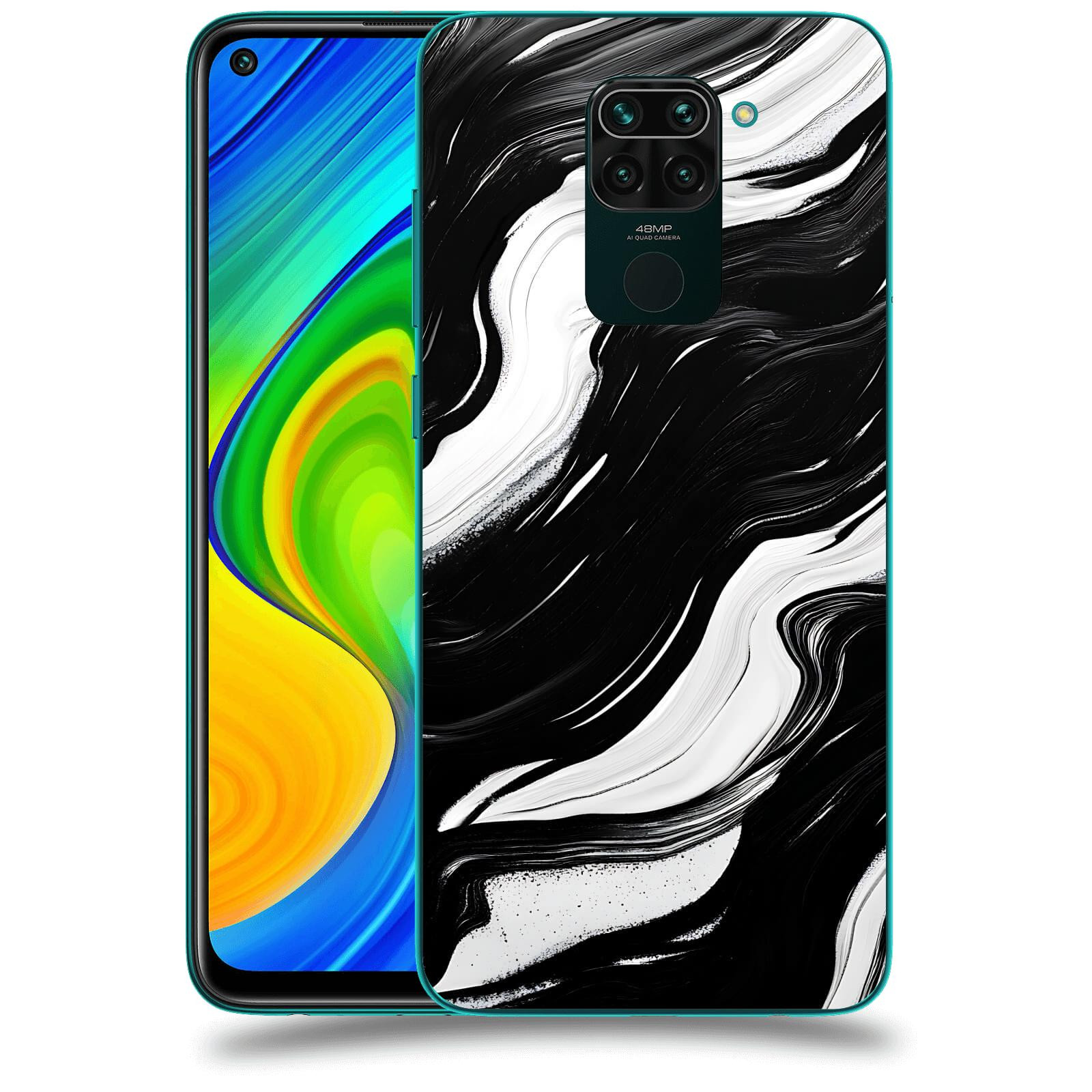 ACOVER Kryt na mobil Xiaomi Redmi Note 9 - Monochromie a Proudění