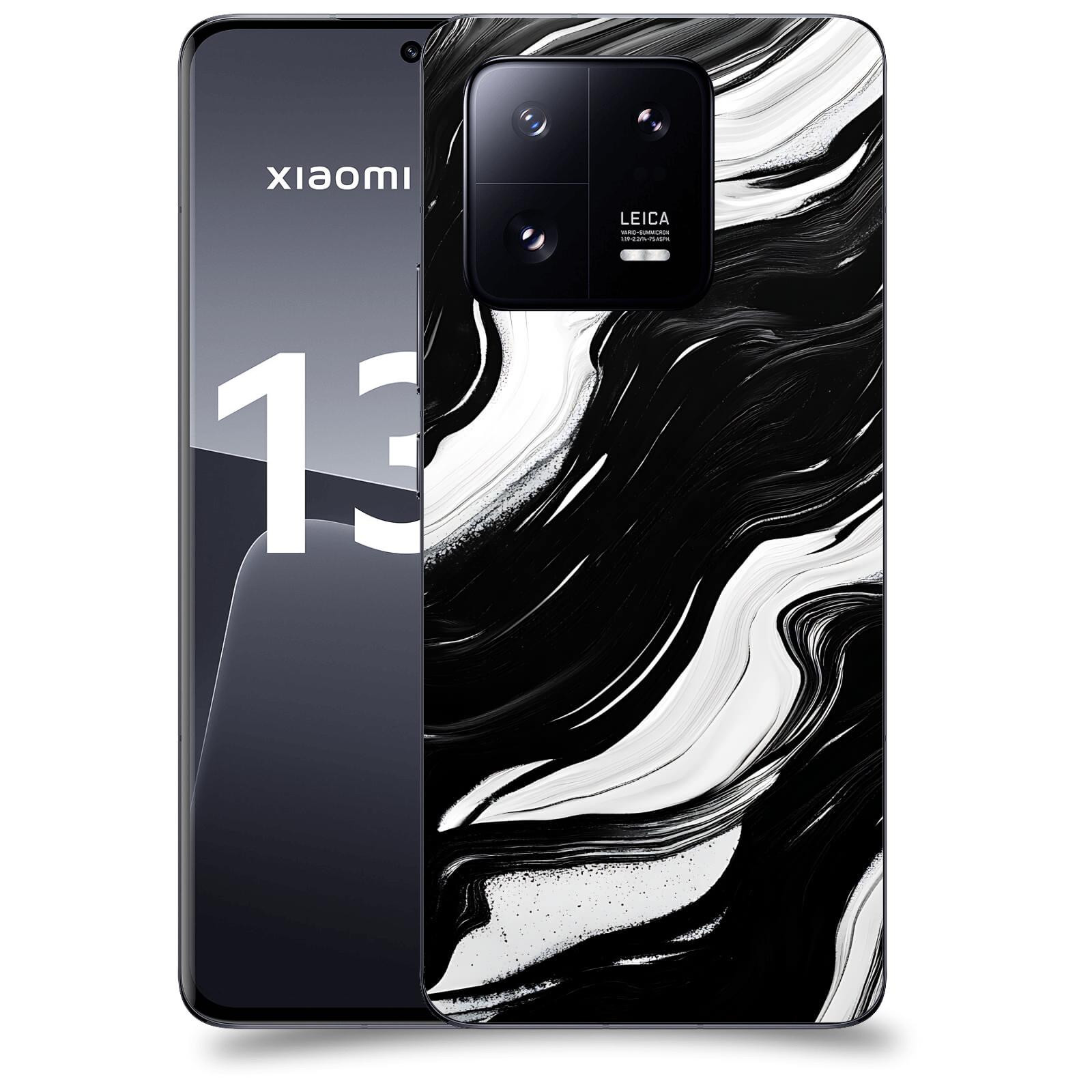 ACOVER Kryt na mobil Xiaomi 13 Pro - Monochromie a Proudění