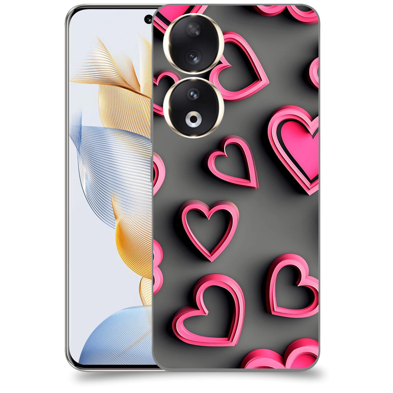 ACOVER Kryt na mobil Honor 90 - Romantika a Harmonie