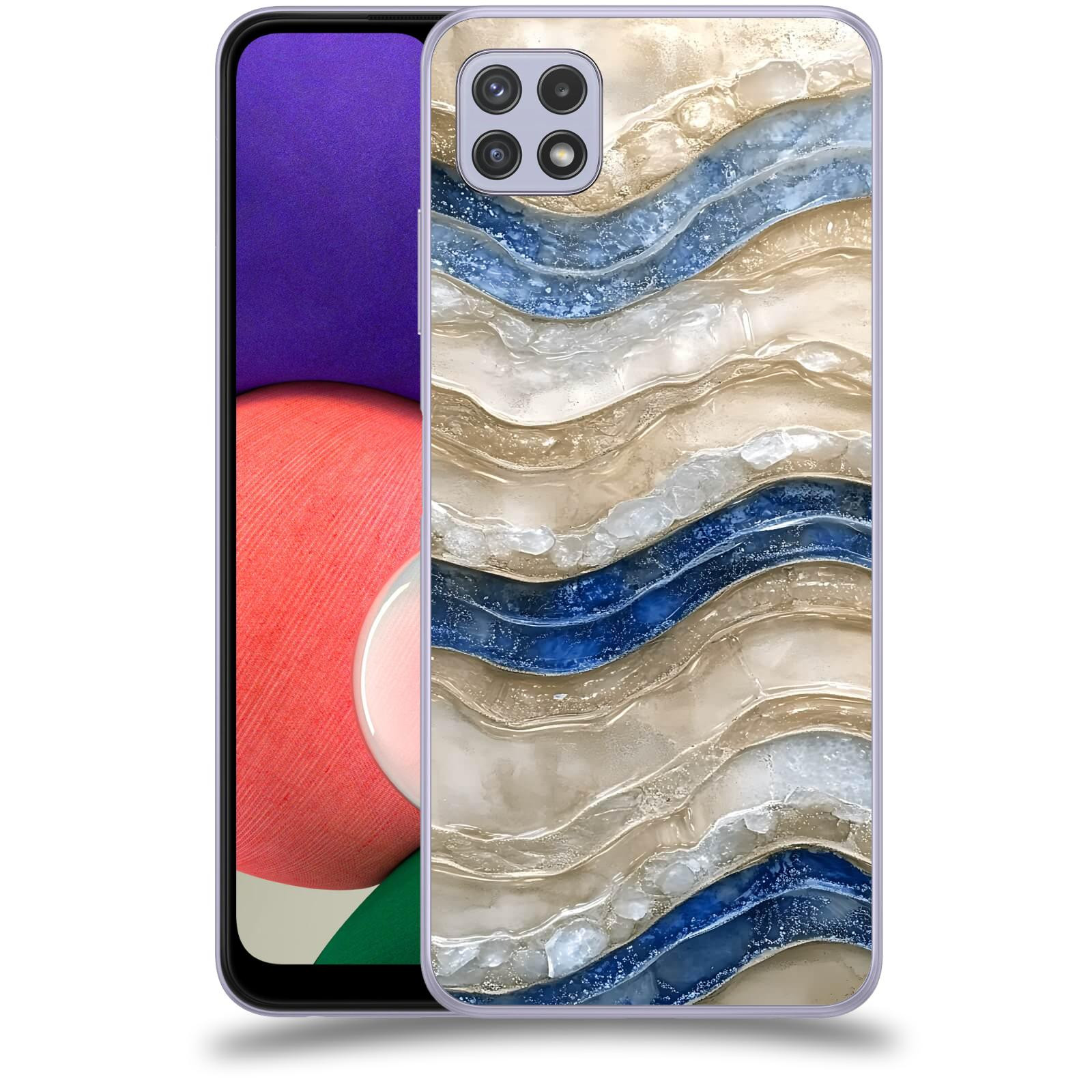 ACOVER Kryt na mobil Samsung Galaxy A22 5G A226B - Struktura a Harmonie