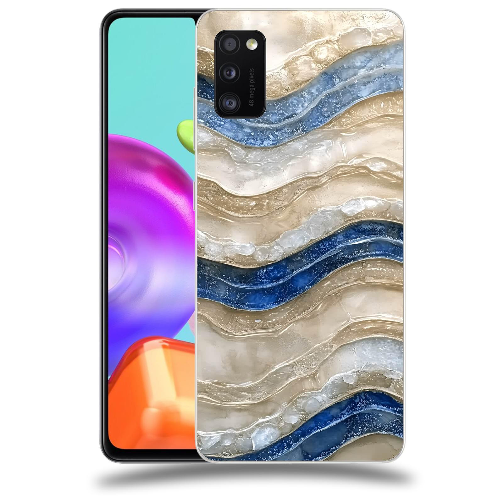 ACOVER Kryt na mobil Samsung Galaxy A41 A415F - Struktura a Harmonie