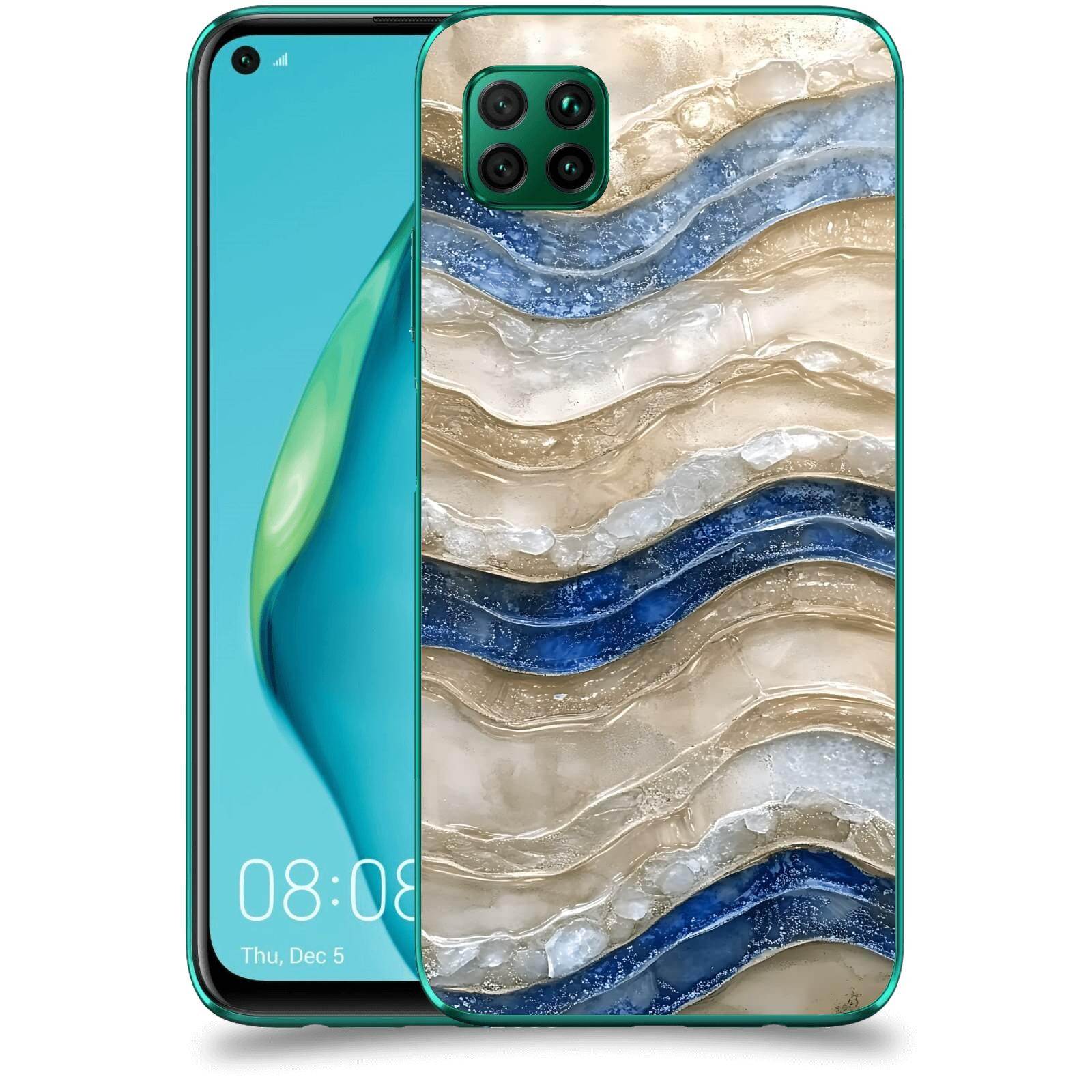 ACOVER Kryt na mobil Huawei P40 Lite - Struktura a Harmonie