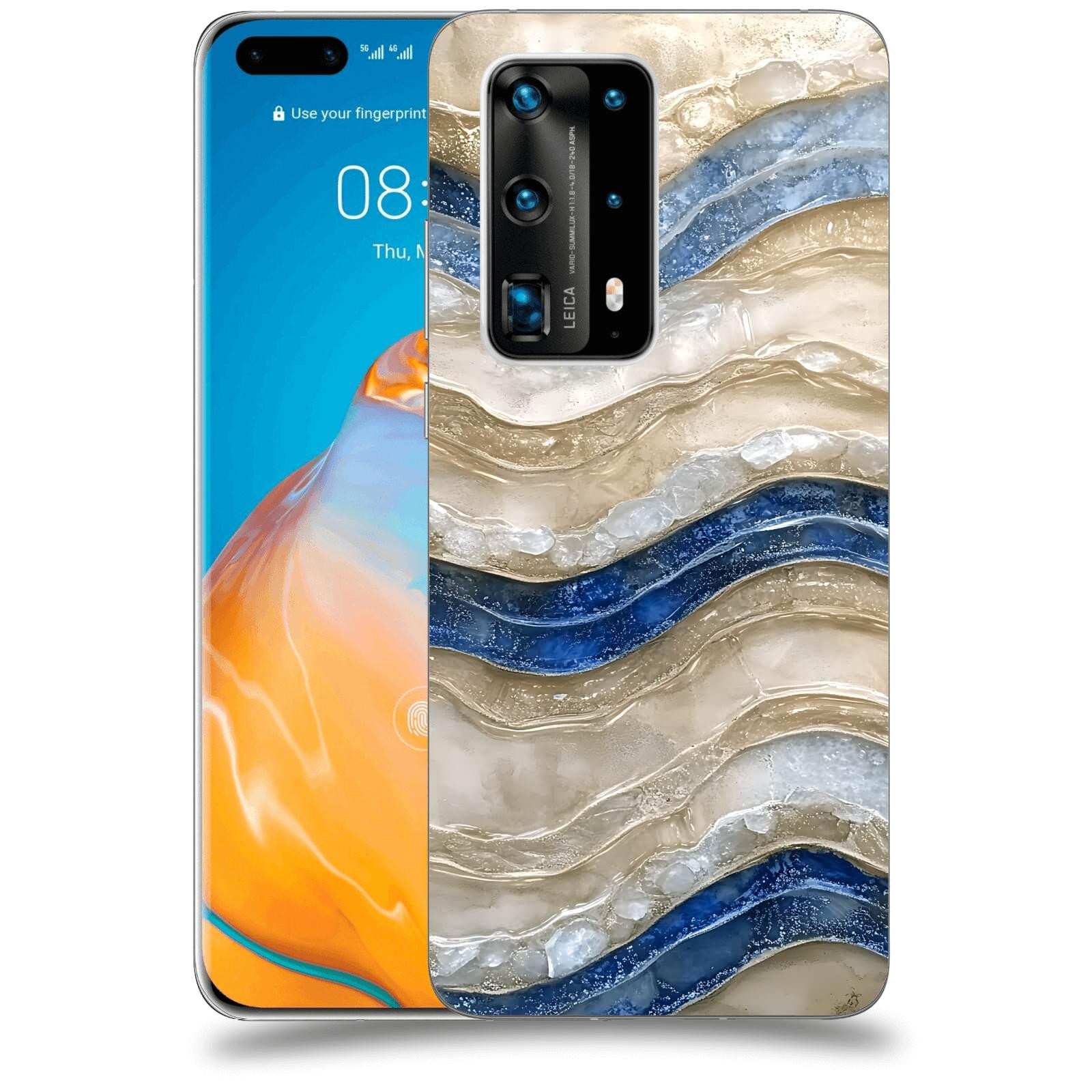 ACOVER Kryt na mobil Huawei P40 Pro - Struktura a Harmonie