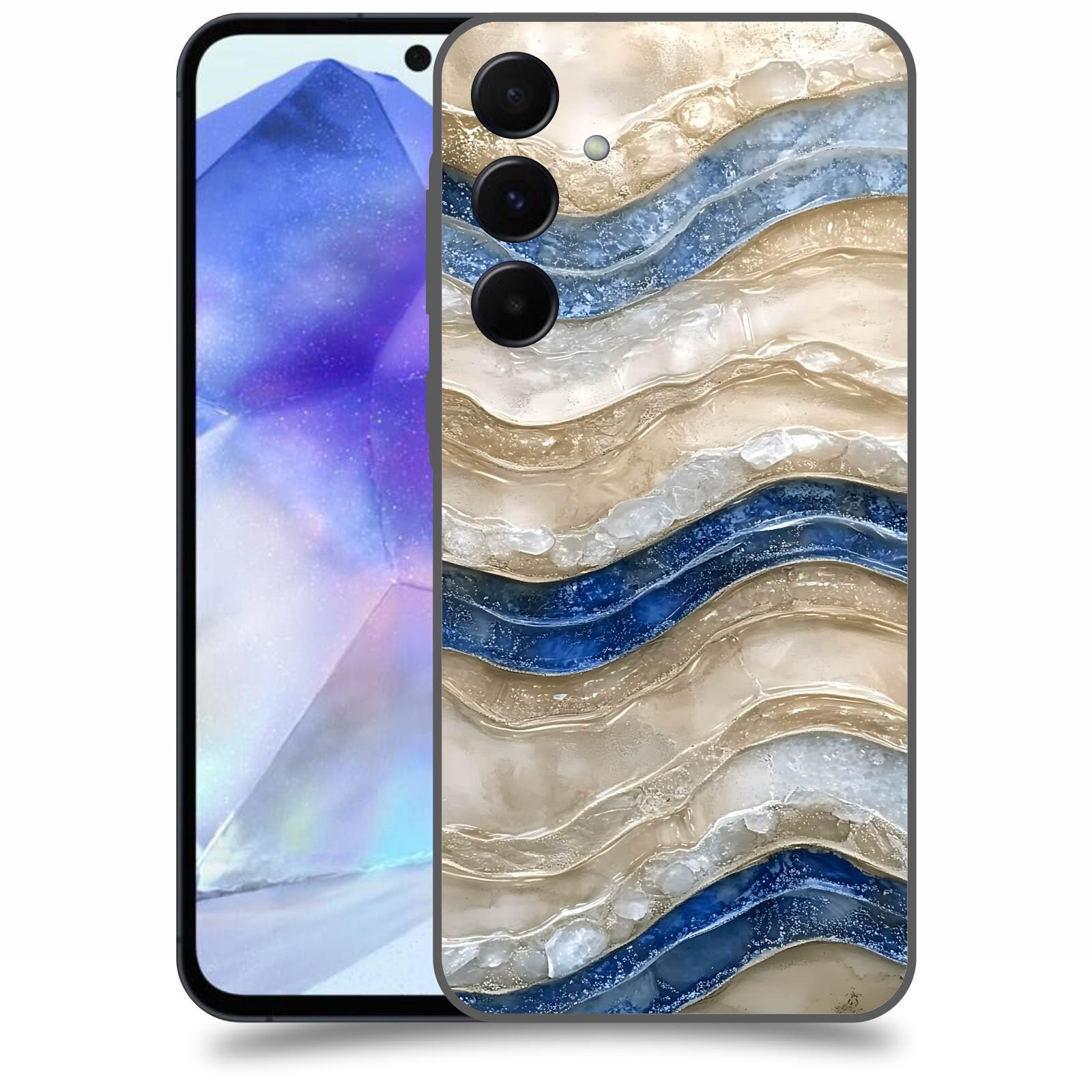 ACOVER Kryt na mobil Samsung Galaxy A55 5G - Struktura a Harmonie