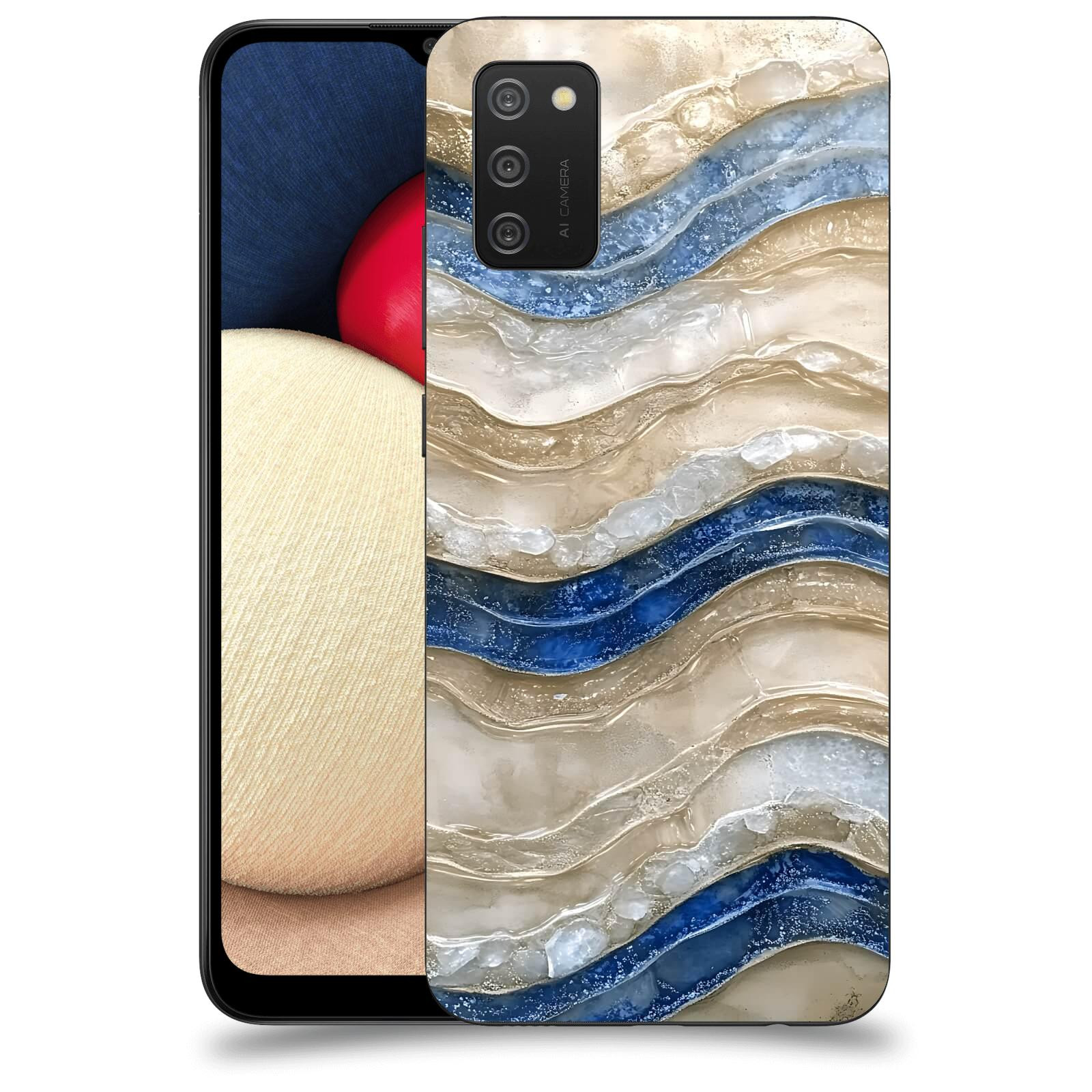 ACOVER Kryt na mobil Samsung Galaxy A02s A025G - Struktura a Harmonie