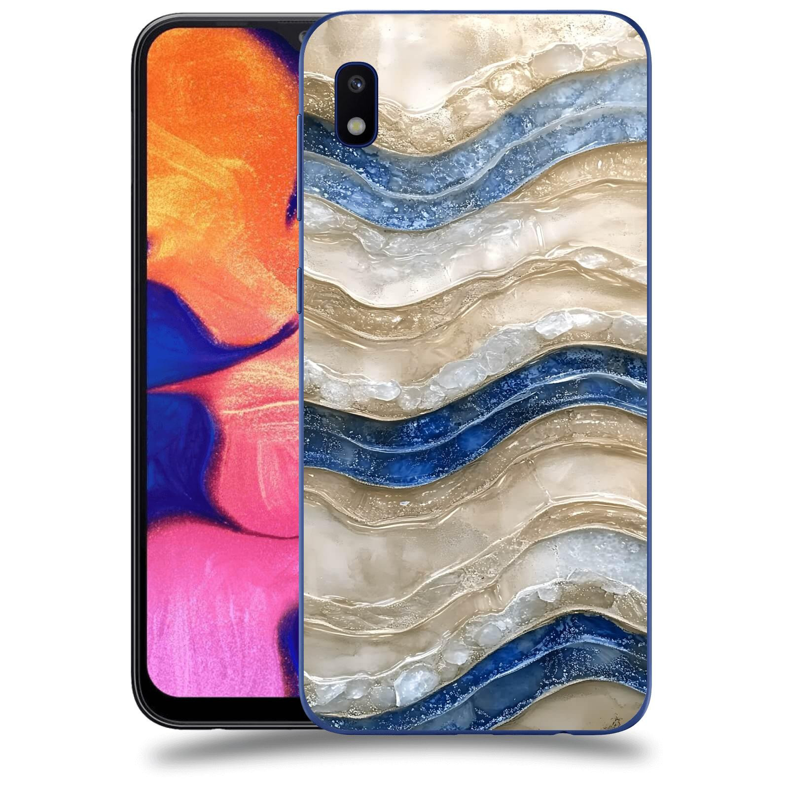 ACOVER Kryt na mobil Samsung Galaxy A10 A105F - Struktura a Harmonie