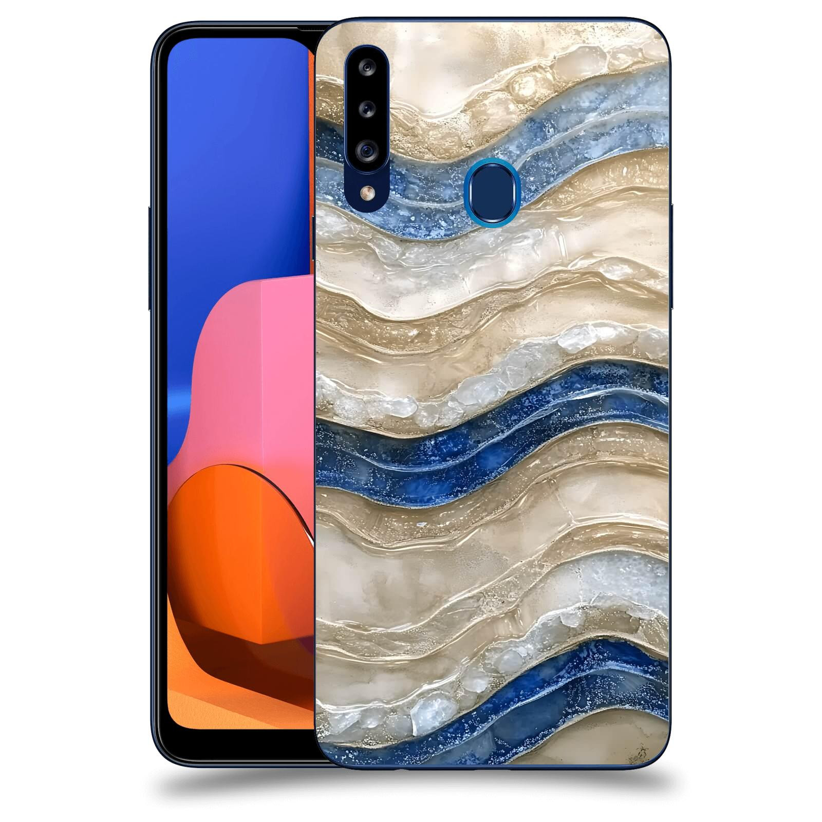 ACOVER Kryt na mobil Samsung Galaxy A20s - Struktura a Harmonie
