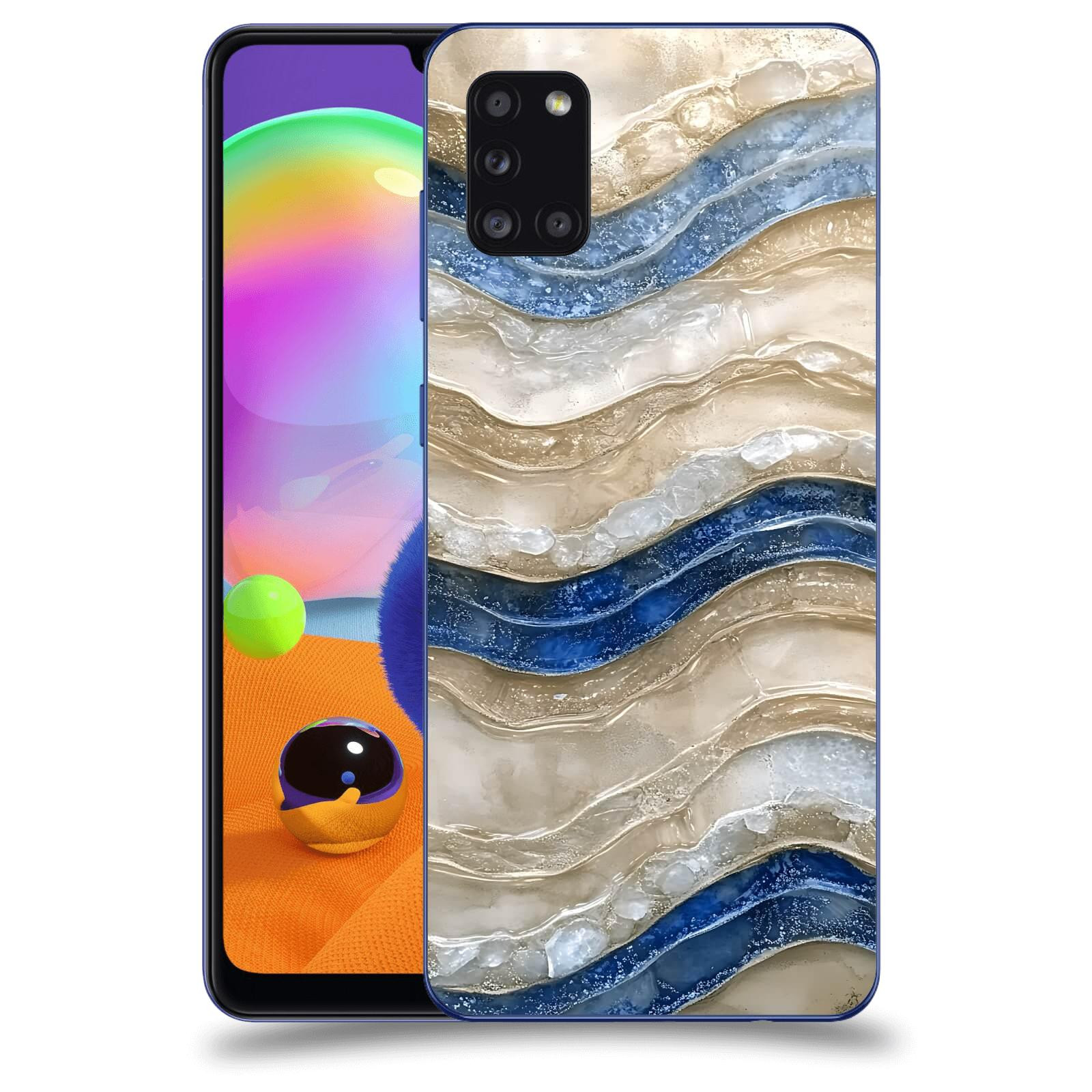 ACOVER Kryt na mobil Samsung Galaxy A31 A315F - Struktura a Harmonie