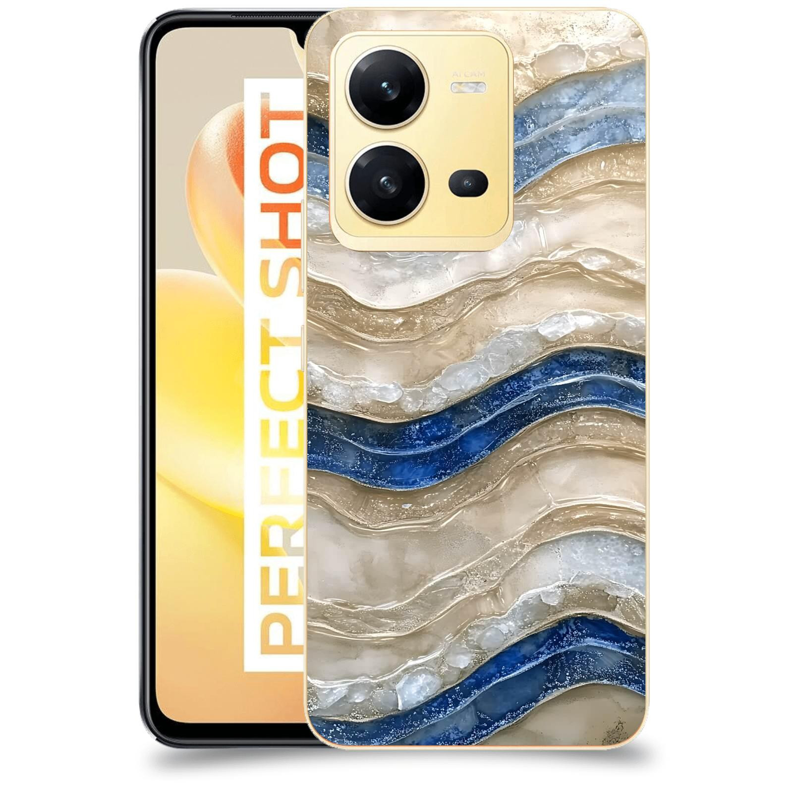 ACOVER Kryt na mobil Vivo X80 Lite - Struktura a Harmonie