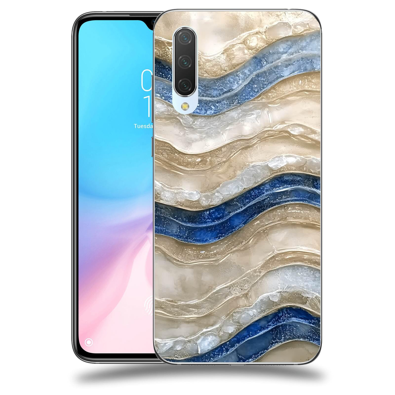 ACOVER Kryt na mobil Xiaomi Mi 9 Lite - Struktura a Harmonie
