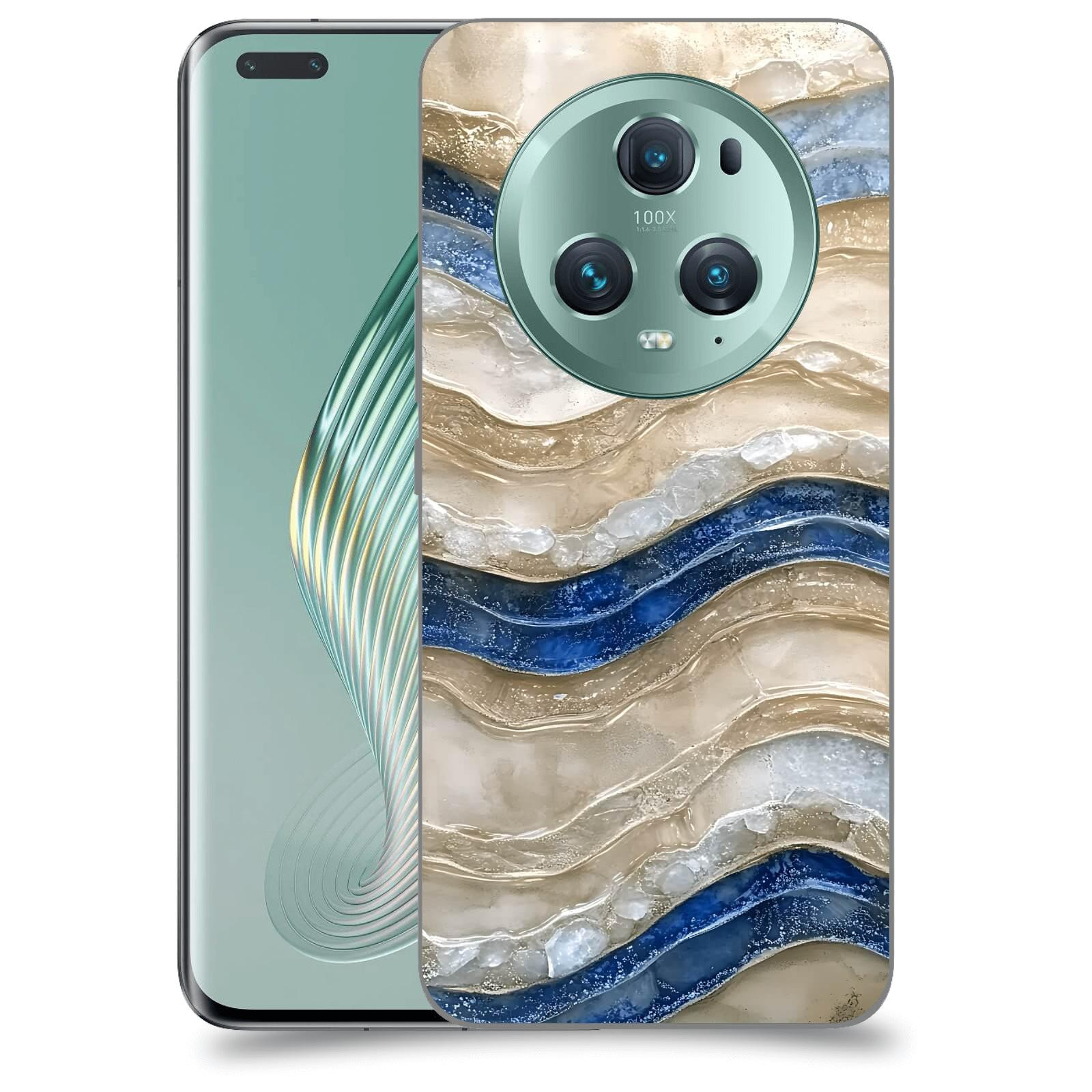 ACOVER Kryt na mobil Honor Magic5 Pro - Struktura a Harmonie