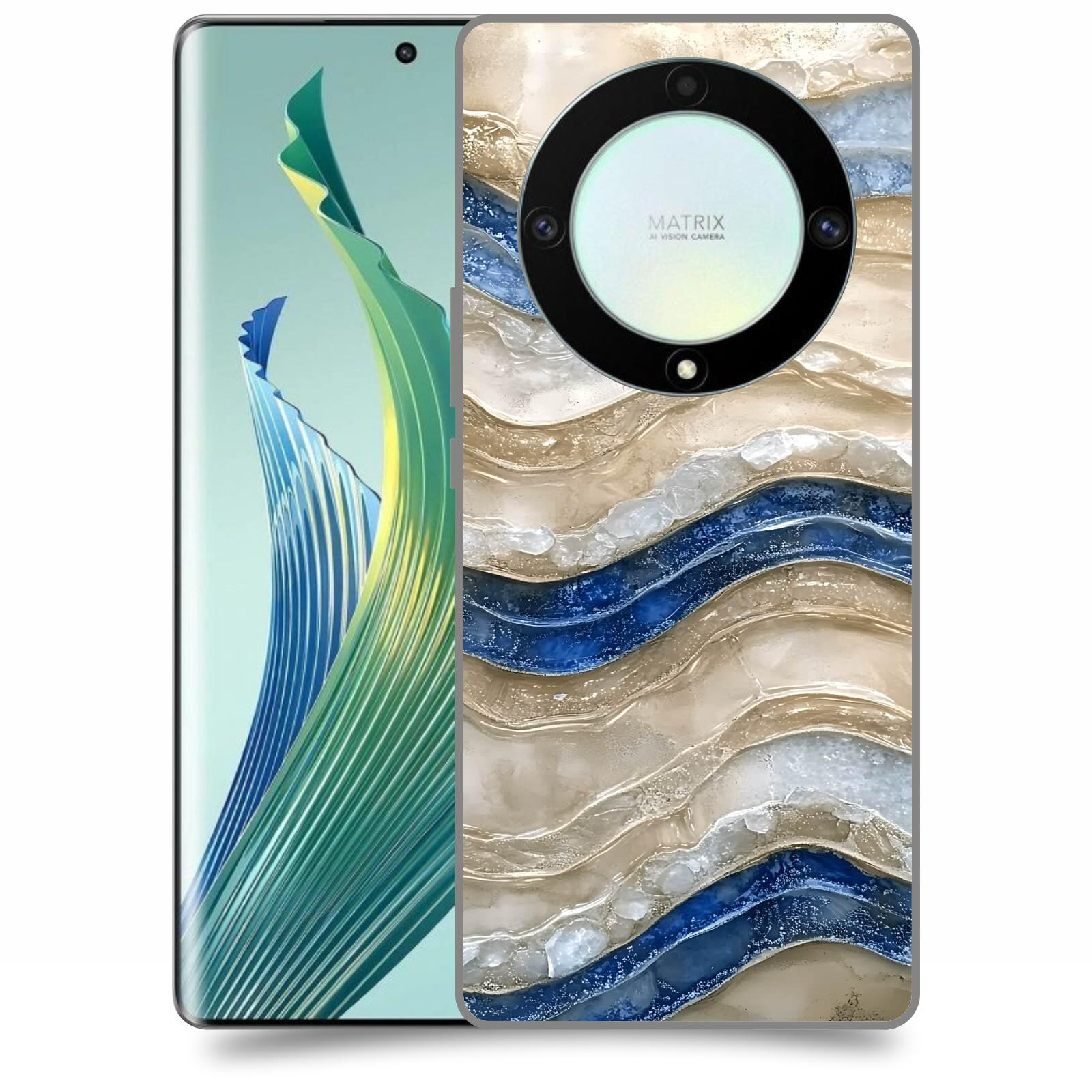 ACOVER Kryt na mobil Honor Magic 5 Lite 5G - Struktura a Harmonie