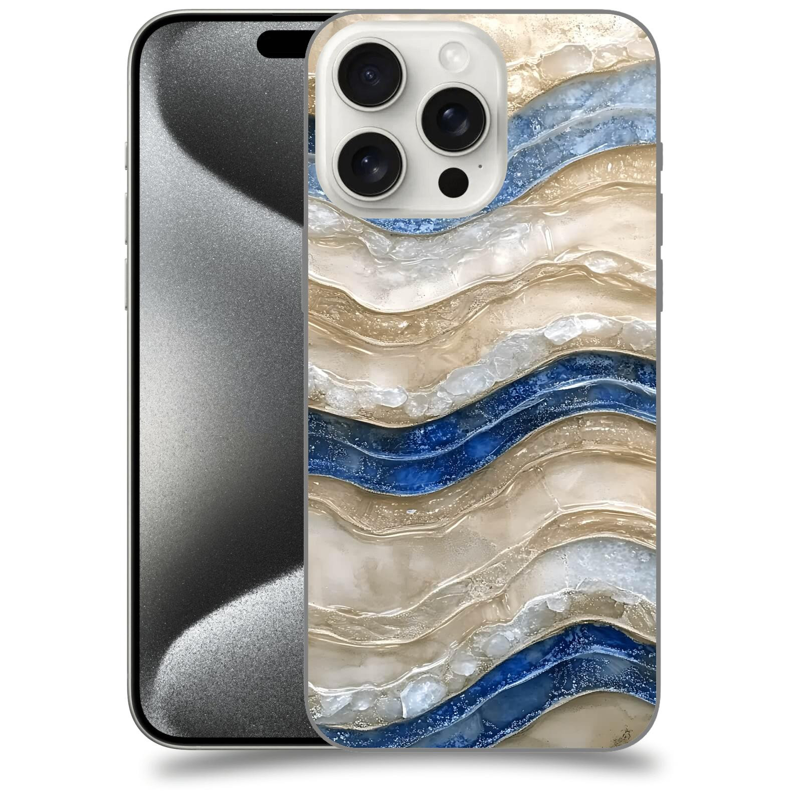 ACOVER Kryt na mobil Apple iPhone 15 pro max - Struktura a Harmonie