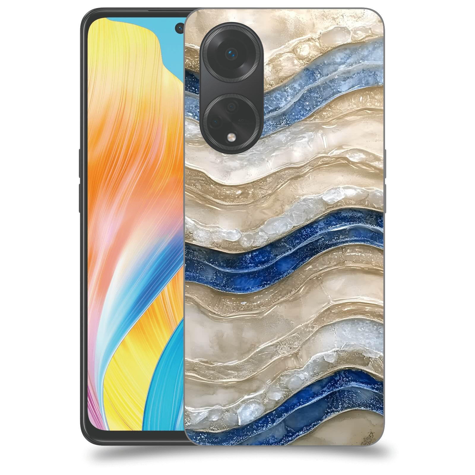 ACOVER Kryt na mobil OPPO A98 5G - Struktura a Harmonie