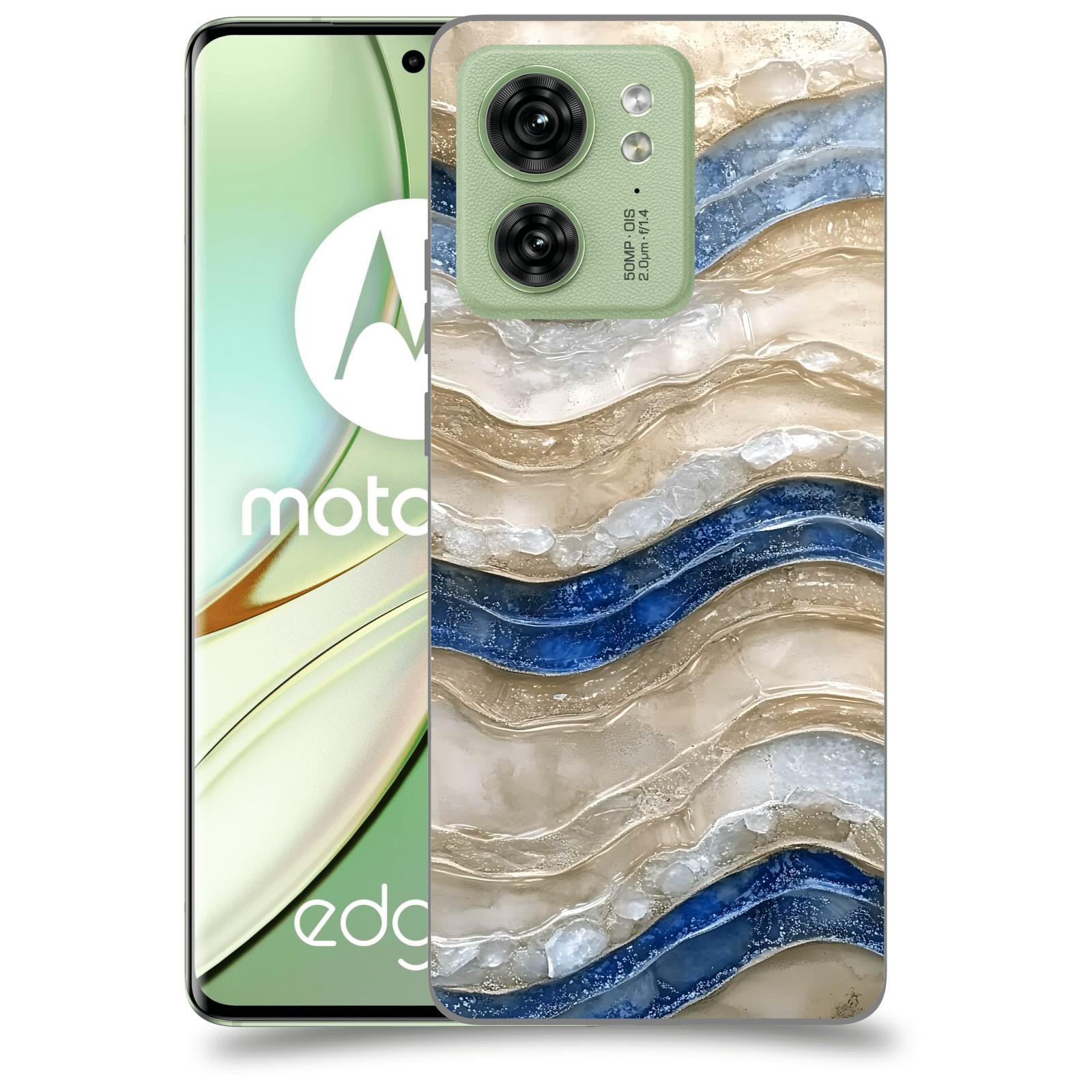 ACOVER Kryt na mobil Motorola EDGE 40 5G - Struktura a Harmonie