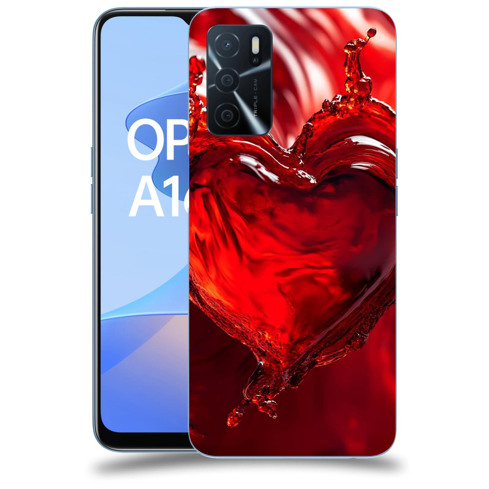 ACOVER Kryt na mobil OPPO A16s - Love II