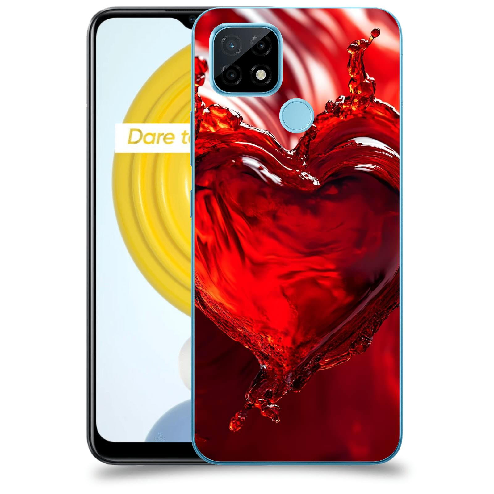 ACOVER Kryt na mobil Realme C21 - Love II