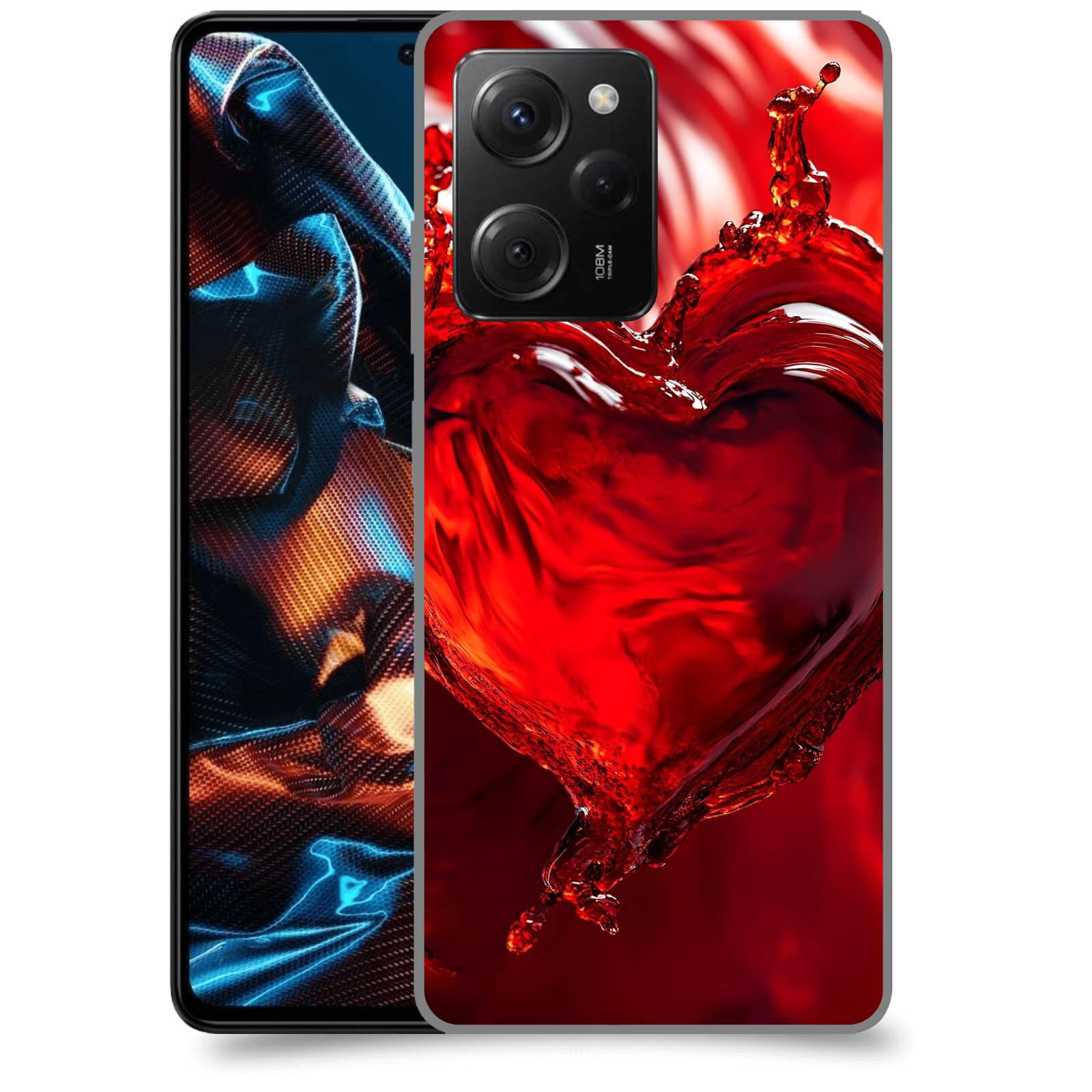 ACOVER Kryt na mobil Xiaomi Poco X5 Pro - Love II