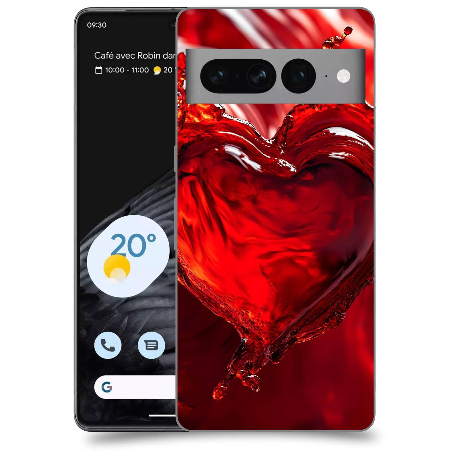 ACOVER Kryt na mobil Google pixel 7 pro - Love II