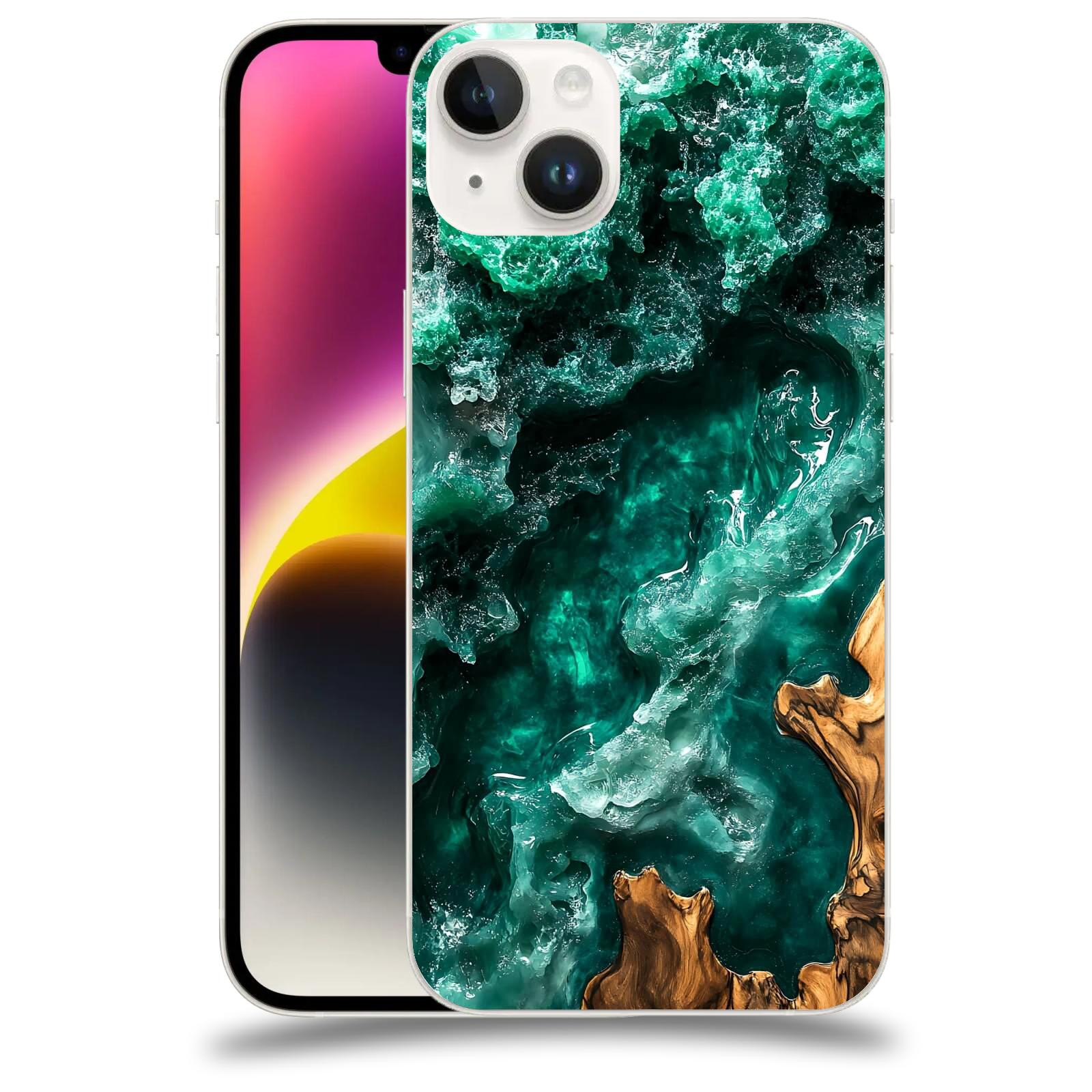 ACOVER Kryt na mobil Apple iPhone 14 Plus - Forest Wood I