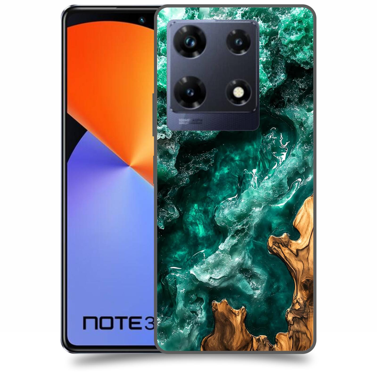 ACOVER Kryt na mobil Infinix Note 30 PRO - Forest Wood I