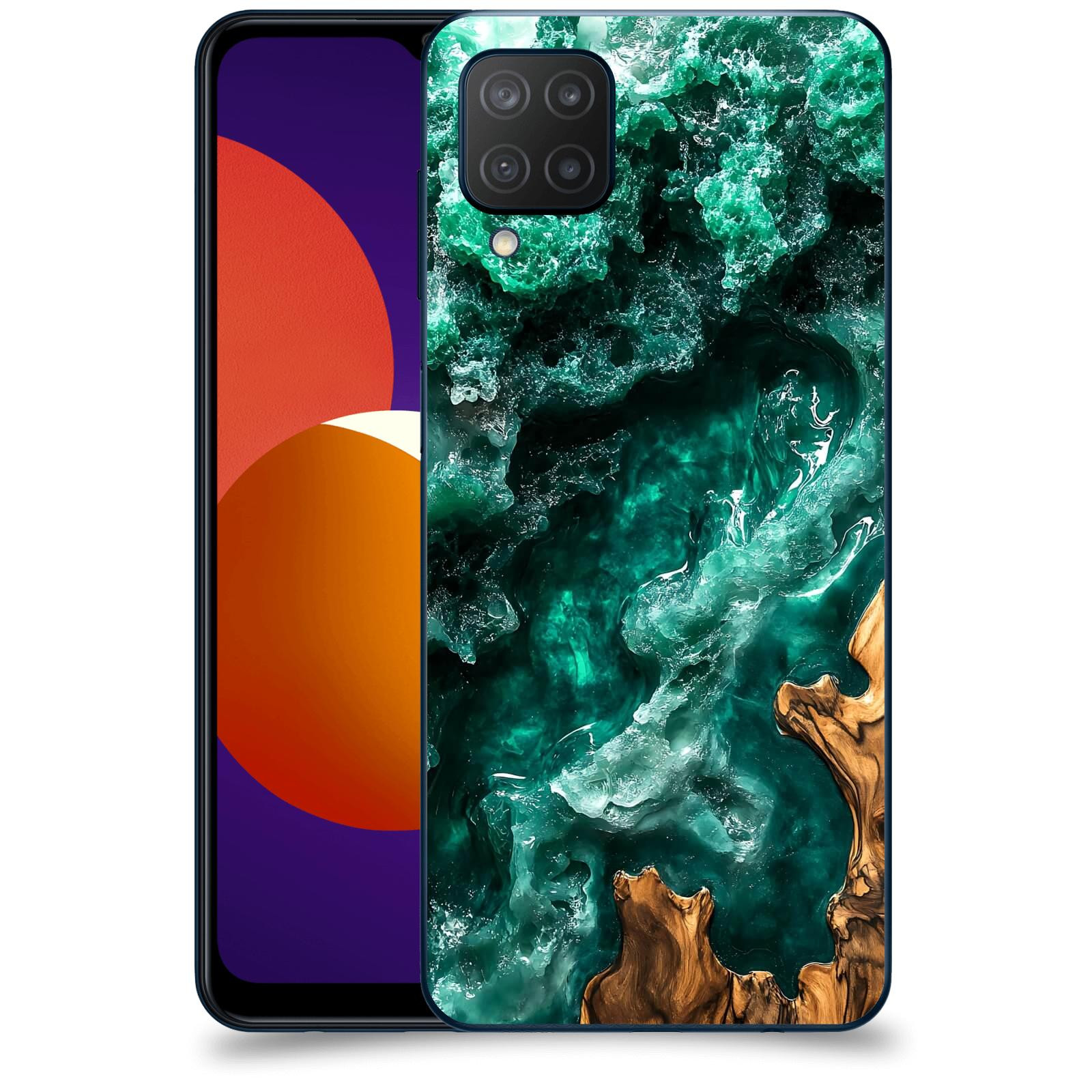 ACOVER Kryt na mobil Samsung Galaxy M12 M127F - Forest Wood I