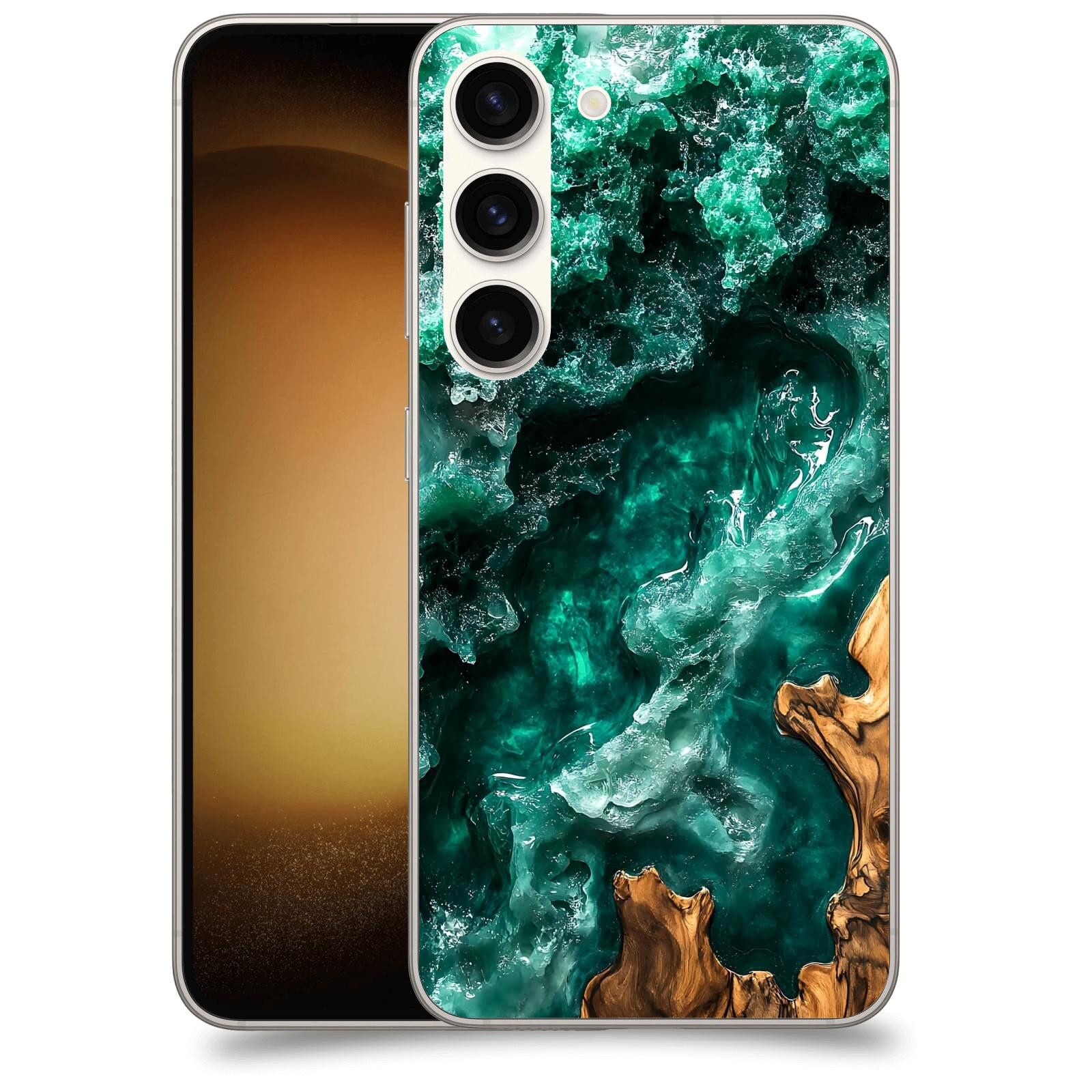 ACOVER Kryt na mobil Samsung Galaxy S23 5G - Forest Wood I