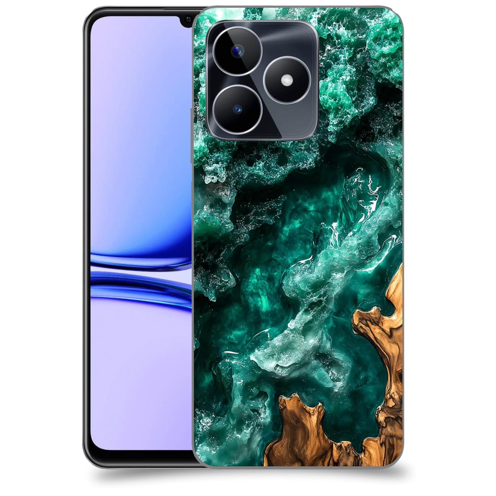 ACOVER Kryt na mobil Realme C53 - Forest Wood I
