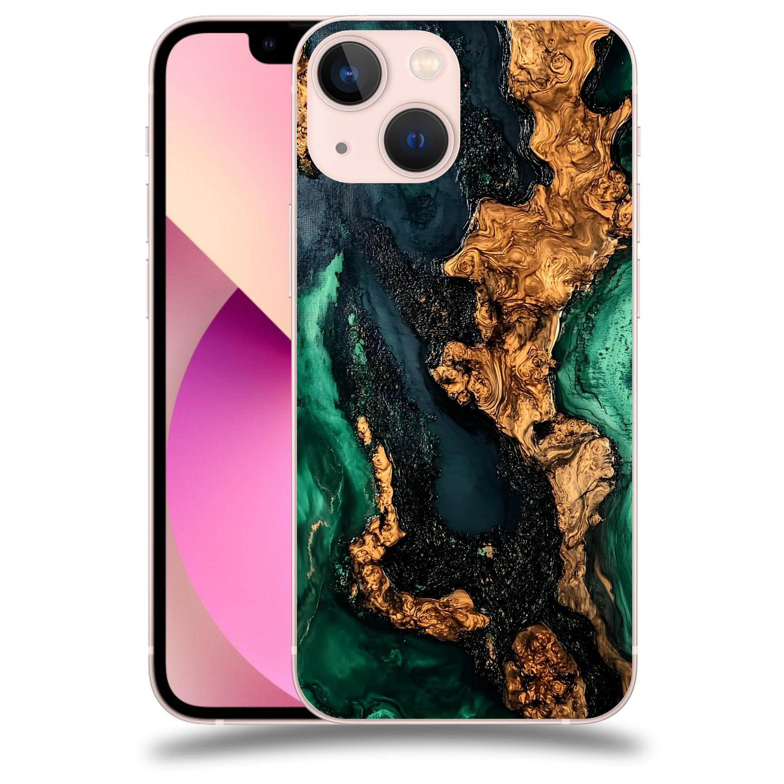 ACOVER Kryt na mobil Apple iPhone 13 mini - Forest Wood II